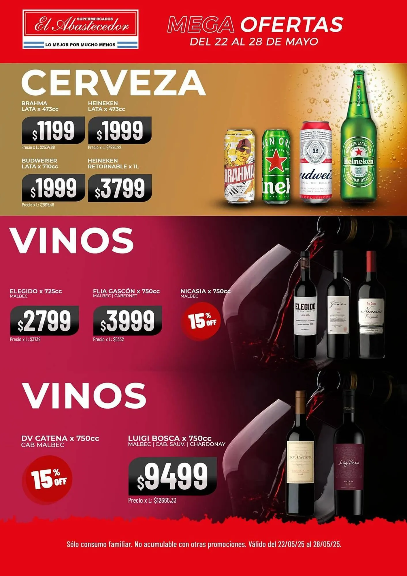 Ofertas de Catálogo El Abastecedor 22 de mayo al 28 de mayo 2025 - Página 11 del catálogo