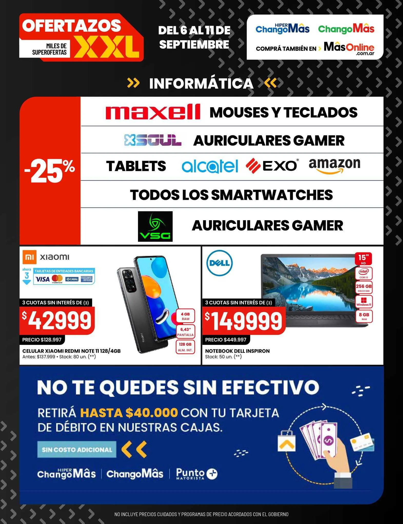 Ofertas de Catálogo Changomas 21 de agosto al 6 de septiembre 2023 - Página 15 del catálogo