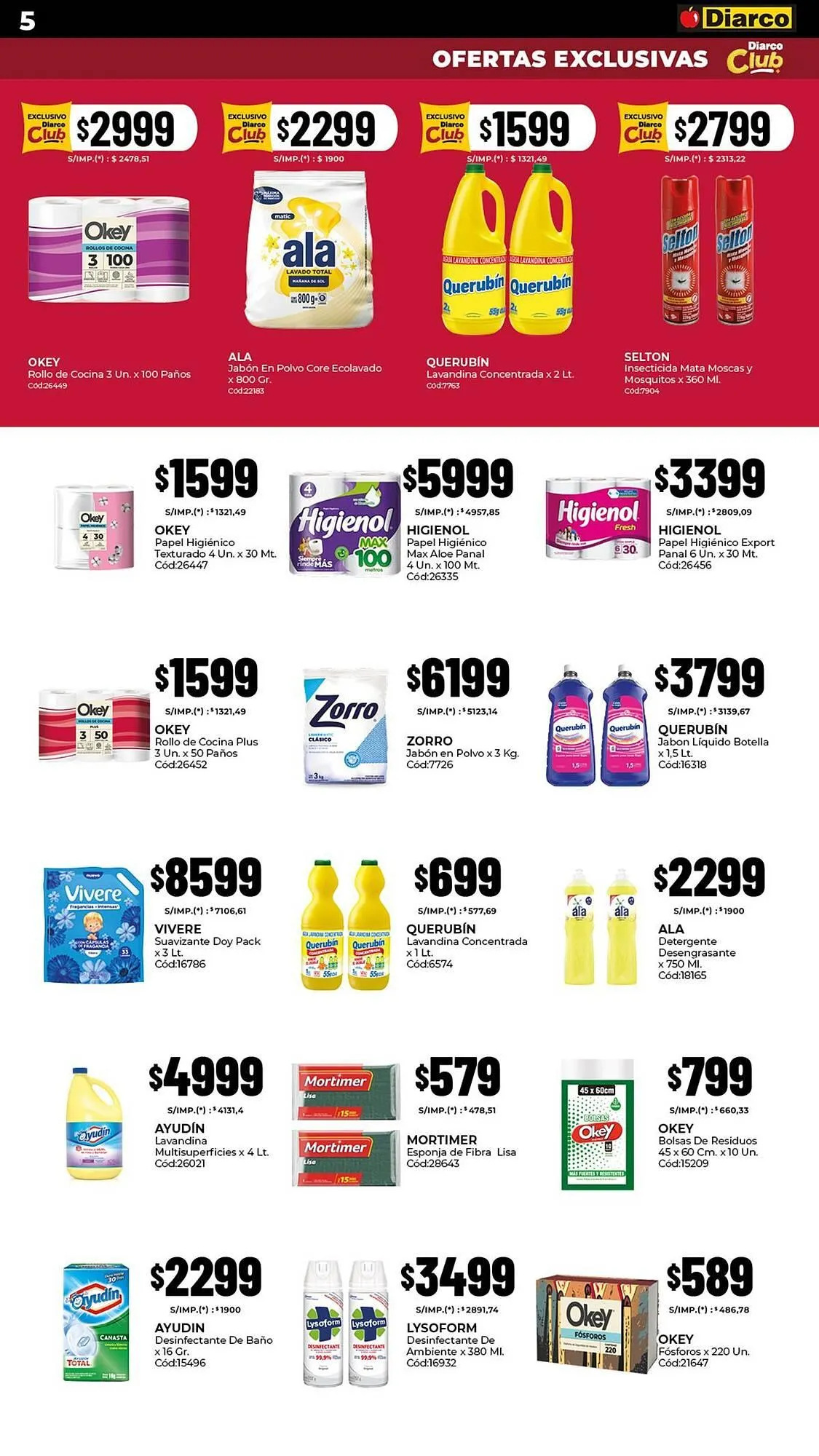 Ofertas de Catálogo Diarco 23 de febrero al 27 de febrero 2026 - Página 5 del catálogo