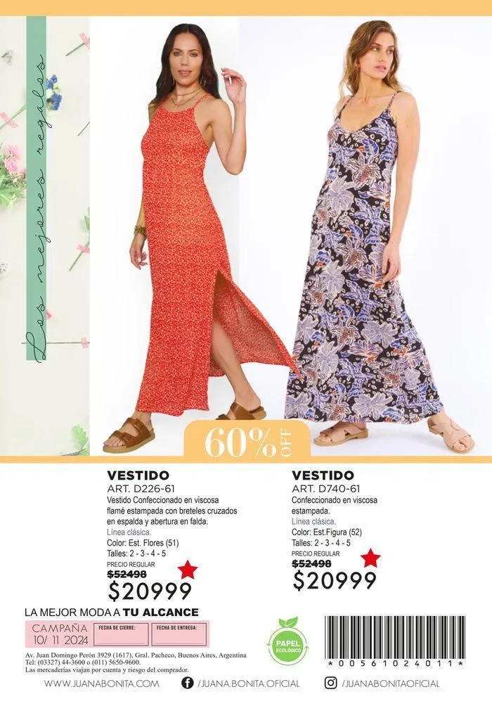 Ofertas de Juana Bonita Catálogo 1024 & 1124 23 de agosto al 6 de septiembre 2024 - Página 83 del catálogo