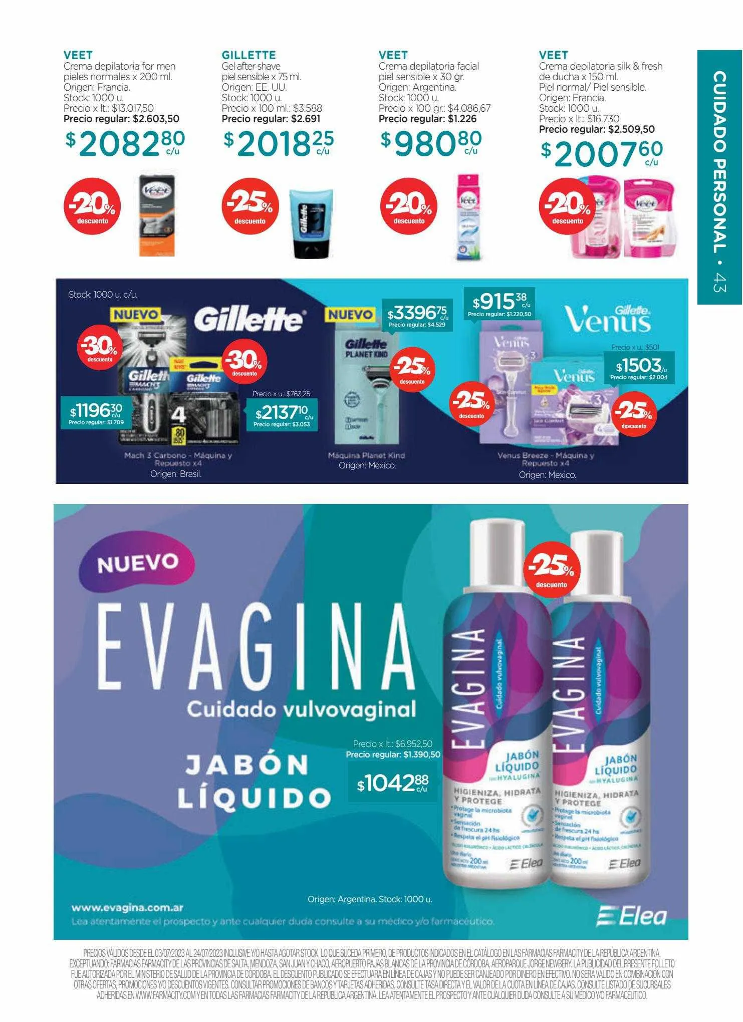 Ofertas de Catálogo Farmacity 7 de julio al 25 de julio 2023 - Página 42 del catálogo