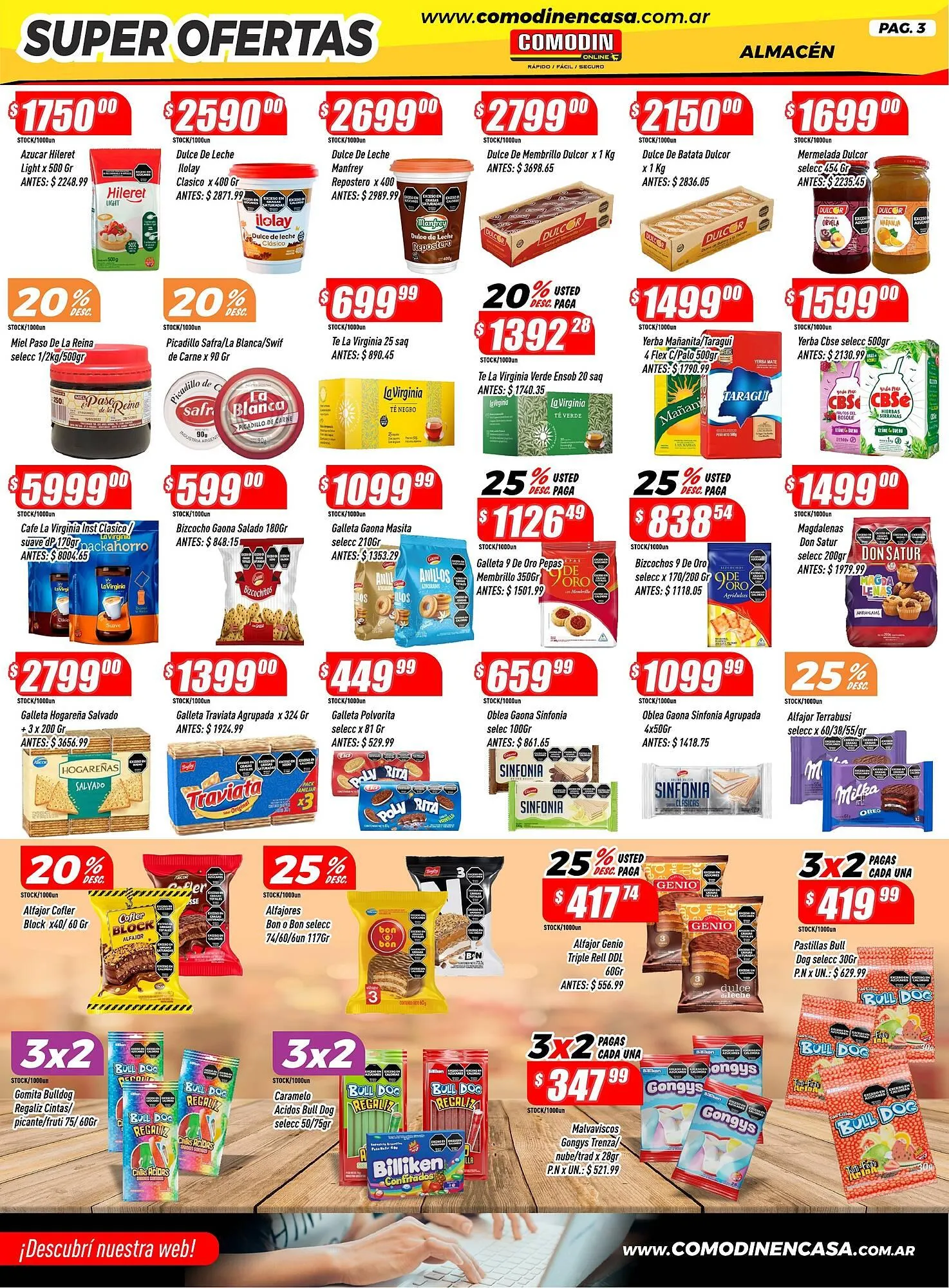 Ofertas de Catálogo Supermercados Comodin 20 de marzo al 26 de marzo 2026 - Página 3 del catálogo