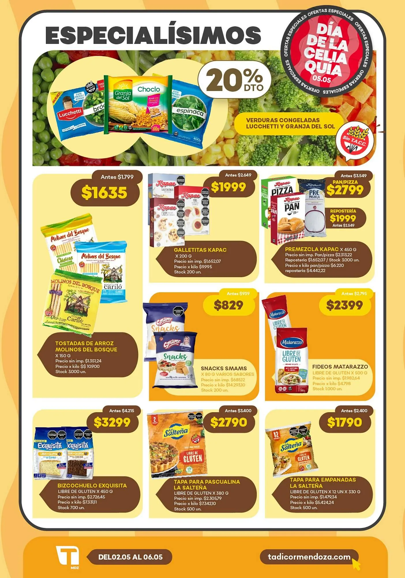 Ofertas de Catálogo Supermercados Tadicor 2 de mayo al 2 de junio 2025 - Página 2 del catálogo