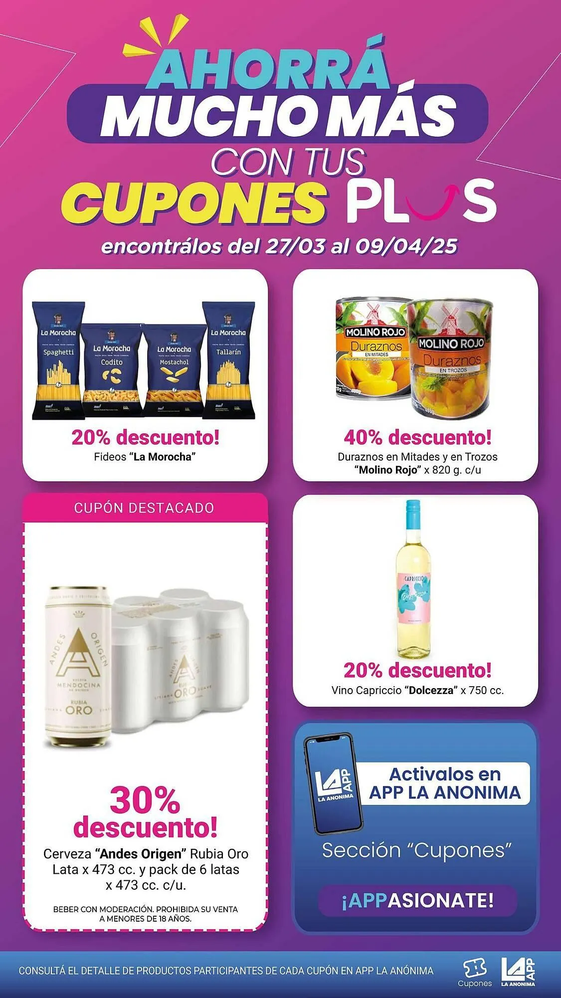 Ofertas de Catálogo La Anonima 27 de marzo al 6 de abril 2025 - Página 3 del catálogo