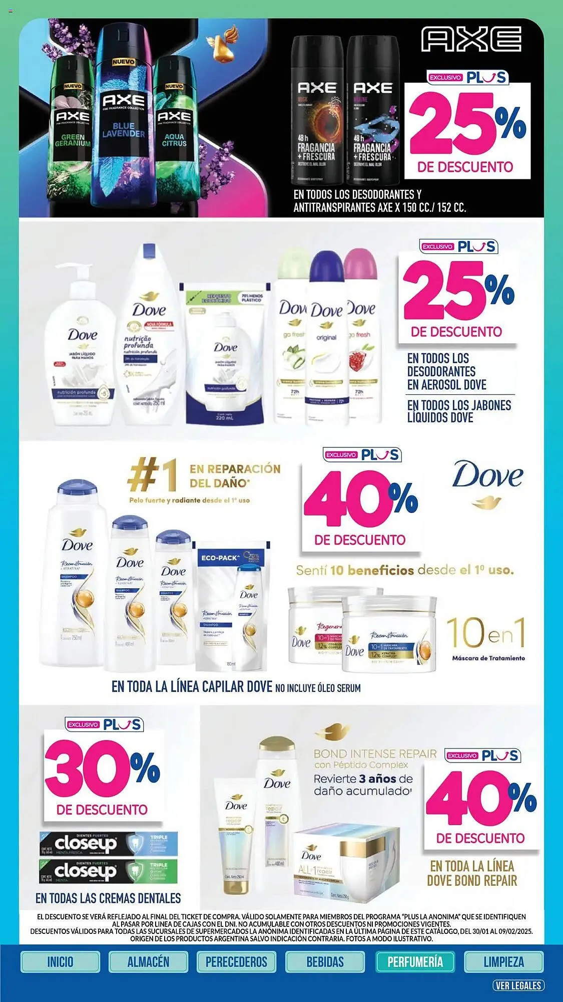 Ofertas de Catálogo La Anonima 30 de enero al 9 de febrero 2025 - Página 40 del catálogo