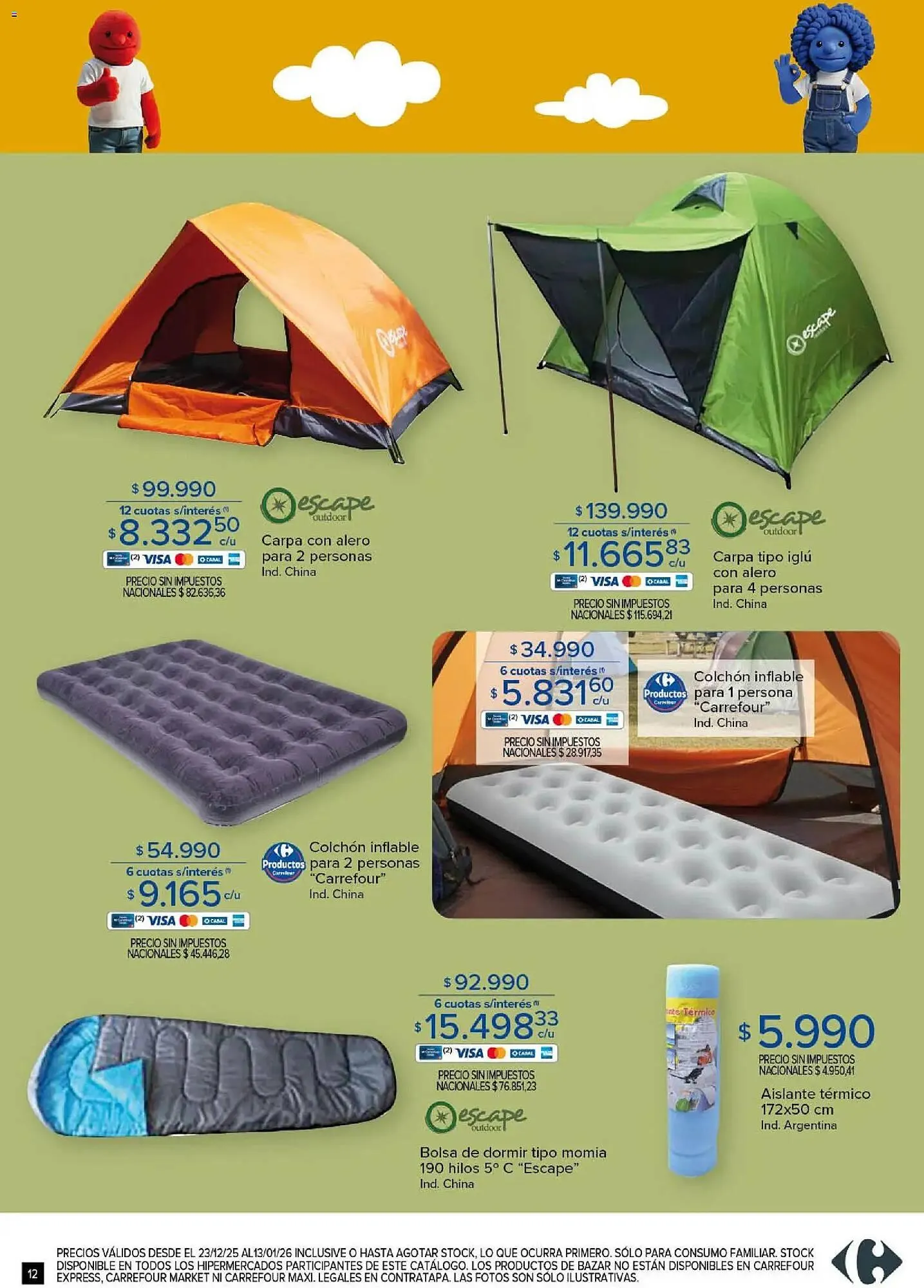 Ofertas de Catálogo Carrefour 23 de diciembre al 13 de enero 2026 - Página 12 del catálogo