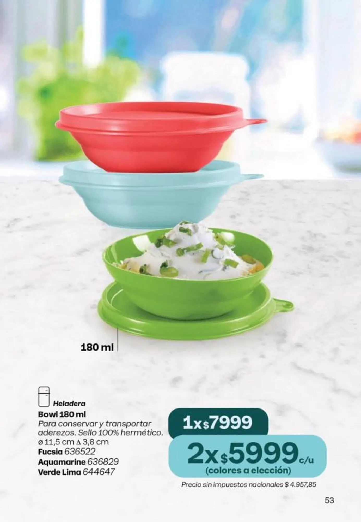 Ofertas de Catálogo Tupperware 10 de mayo al 31 de mayo 2025 - Página 54 del catálogo