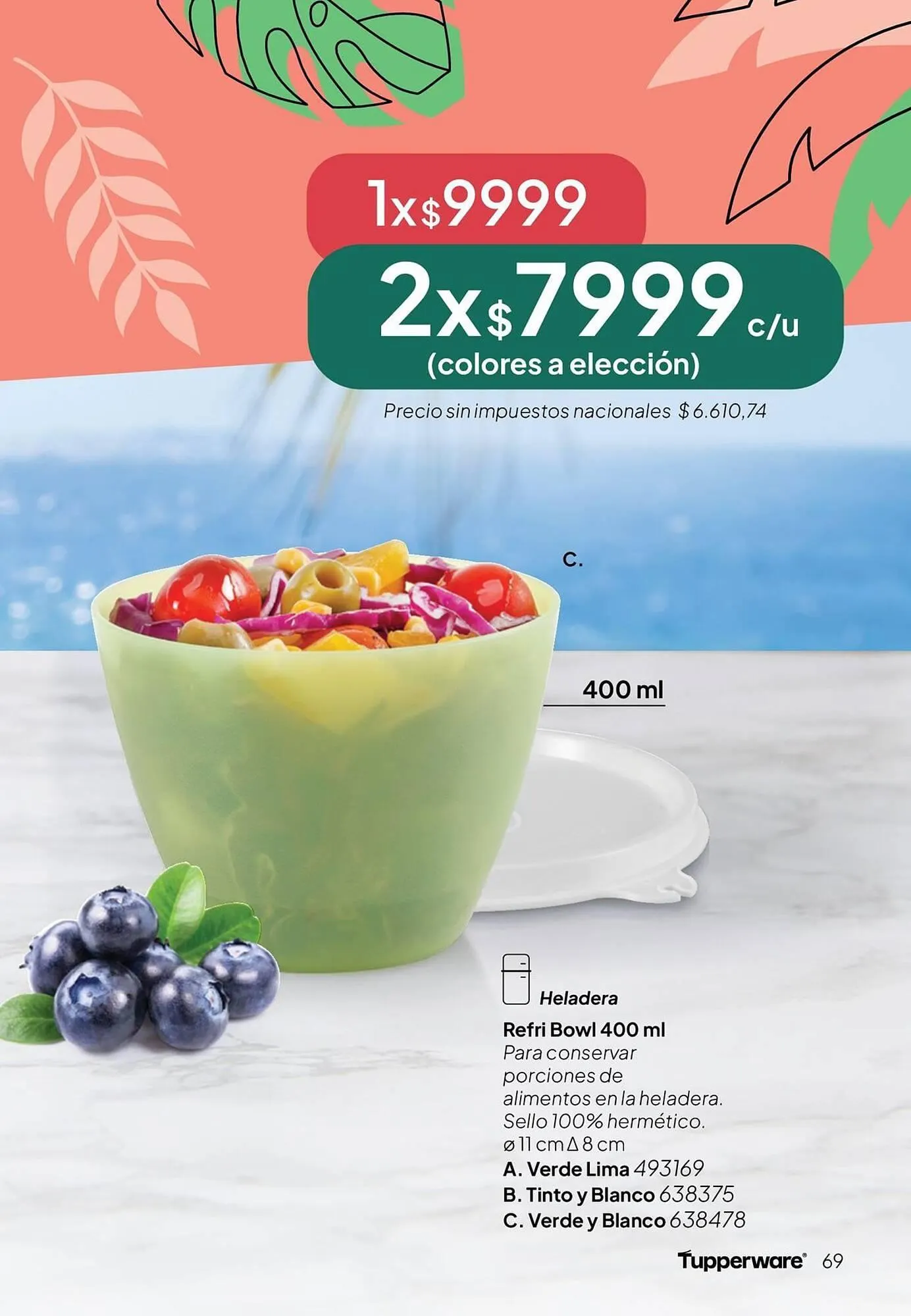 Ofertas de Folleto Tupperware 1 de enero al 31 de enero 2026 - Página 70 del catálogo