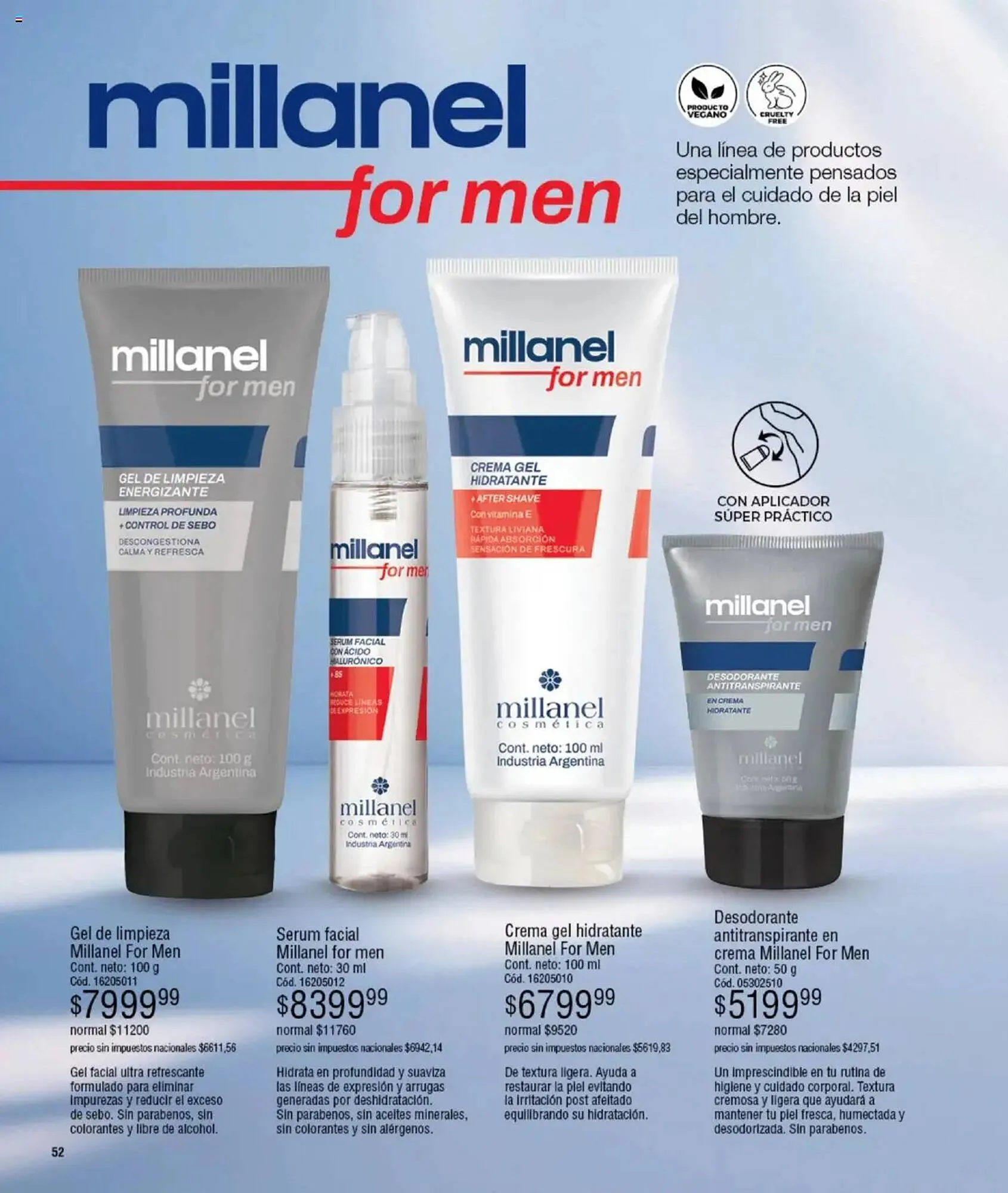 Ofertas de Catálogo Millanel Cosmética 15 de septiembre al 20 de octubre 2025 - Página 52 del catálogo