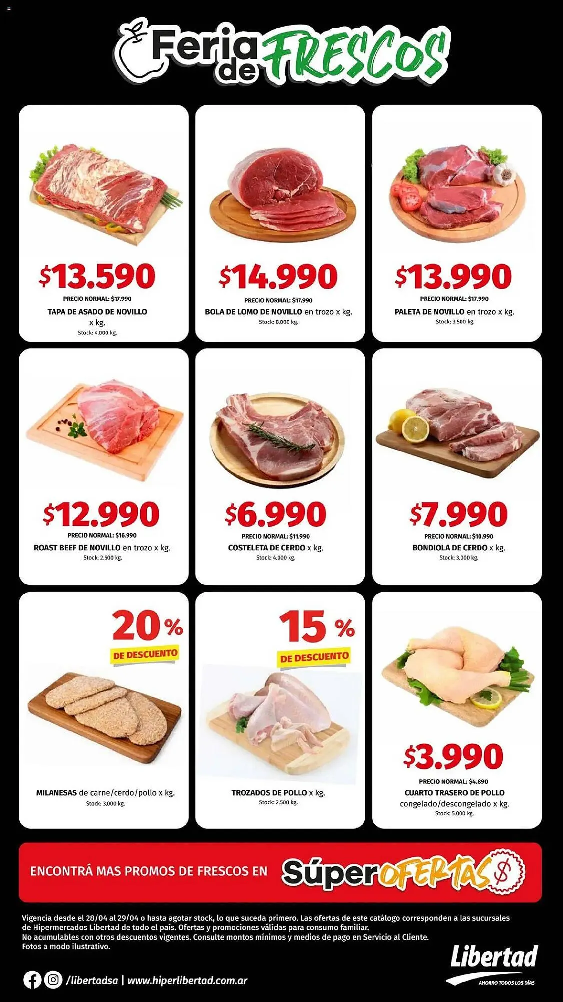 Ofertas de Catálogo Hipermercado Libertad 28 de abril al 29 de abril 2026 - Página 2 del catálogo