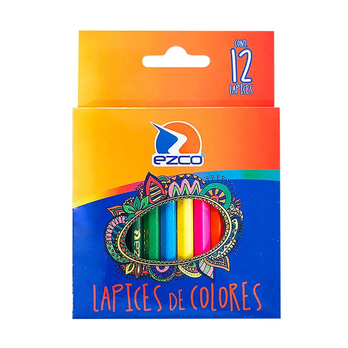 L�PIZ COLOR X 12 CORTO EZCO (