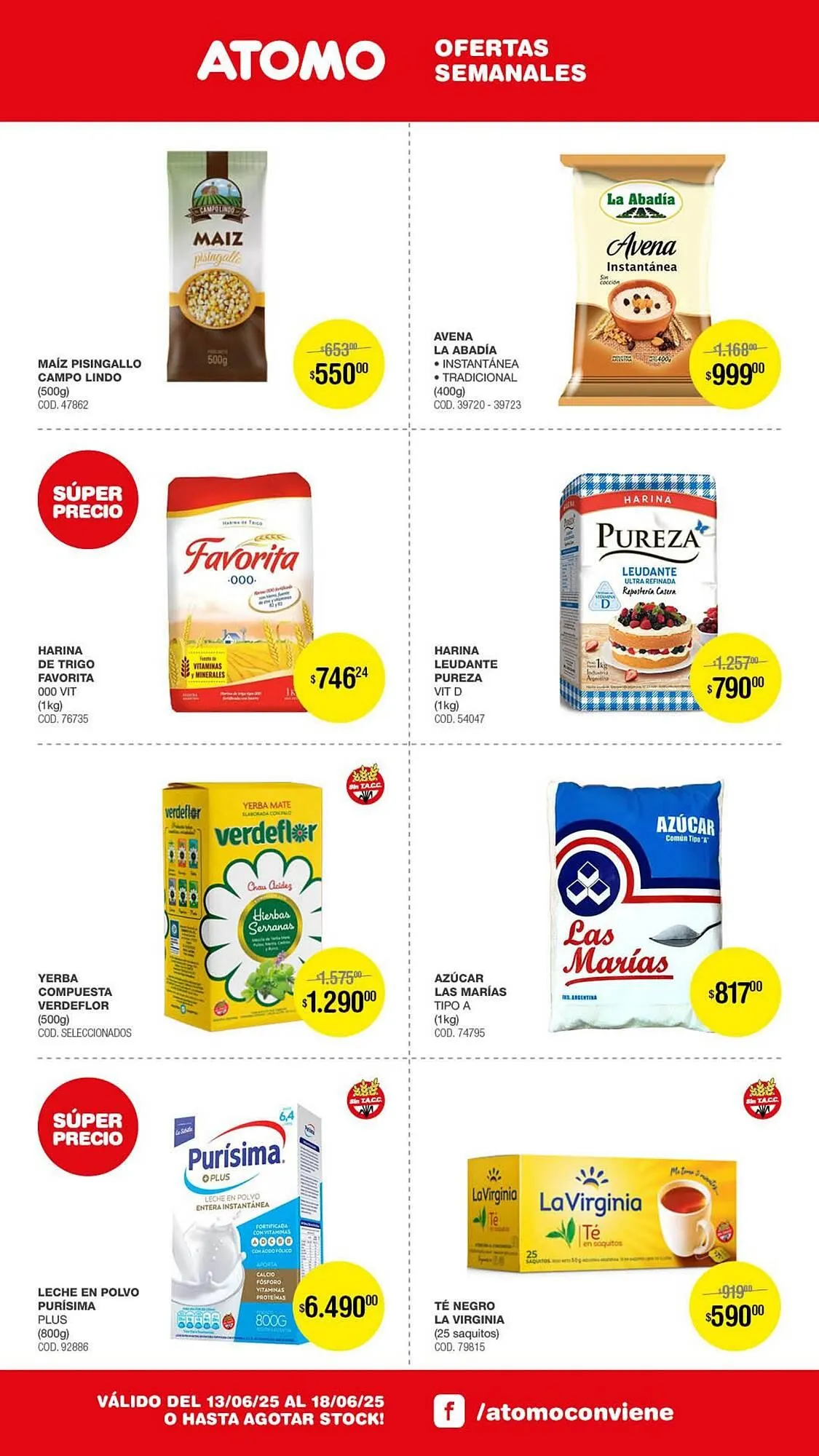 Ofertas de Catálogo Atomo Conviene 13 de junio al 18 de junio 2025 - Página 3 del catálogo