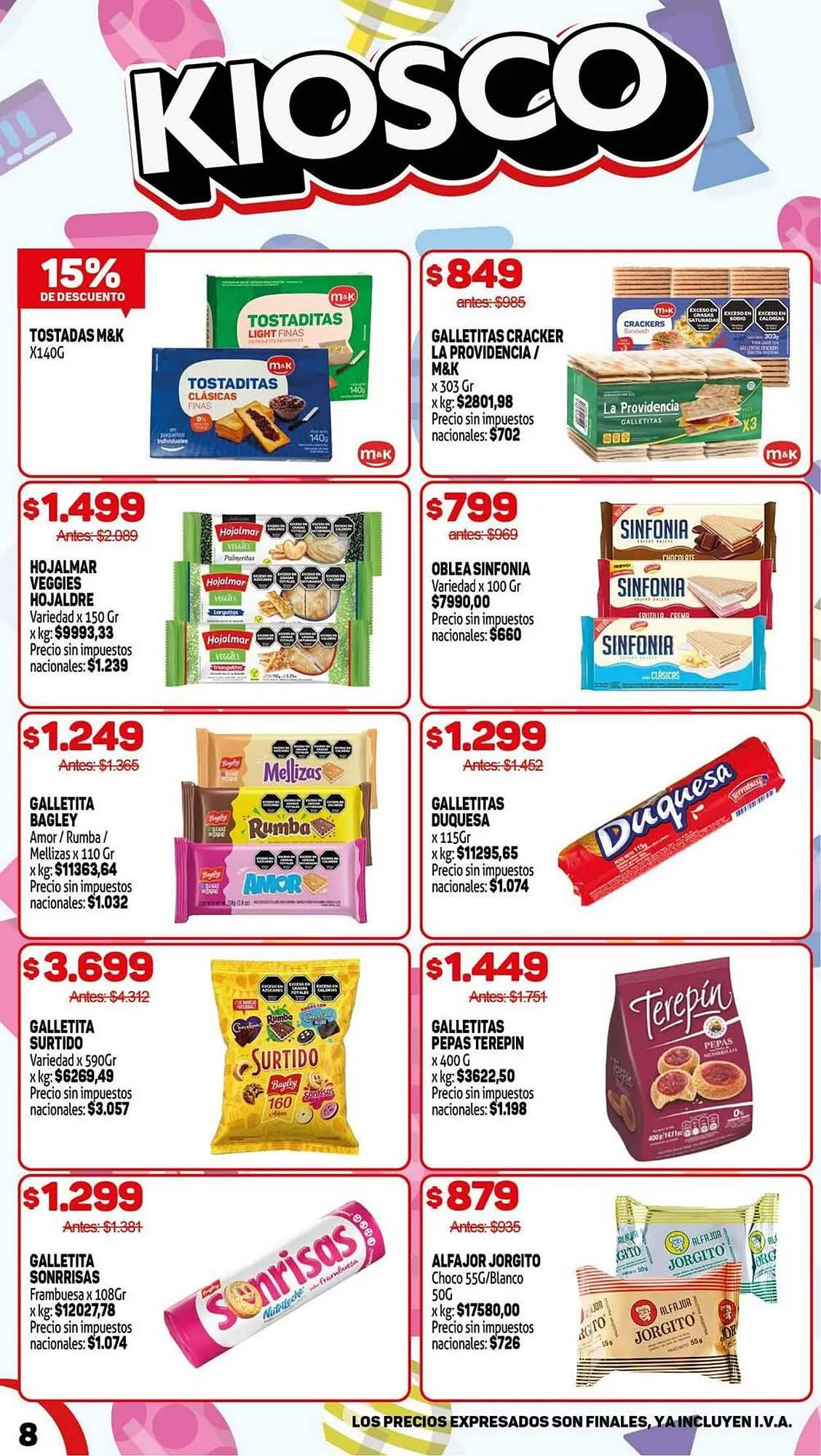 Ofertas de Catálogo Makro 26 de marzo al 1 de abril 2026 - Página 8 del catálogo