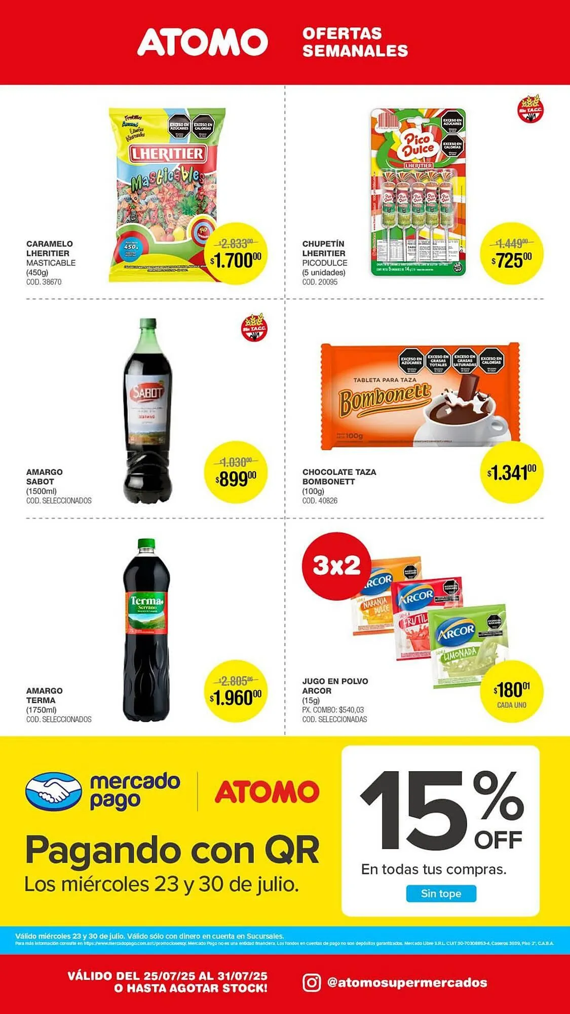 Ofertas de Catálogo Atomo Conviene 25 de julio al 31 de julio 2025 - Página 2 del catálogo