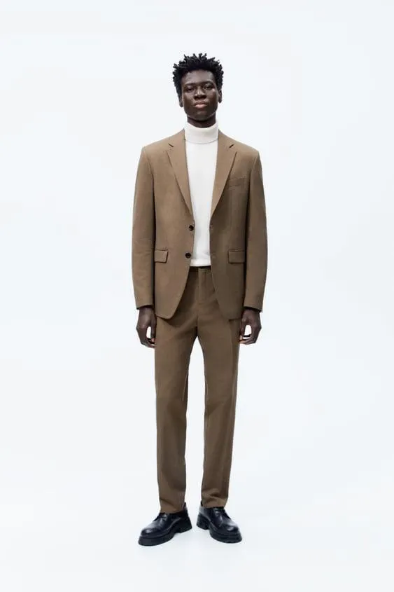 BLAZER TRAJE PATA DE GALLO