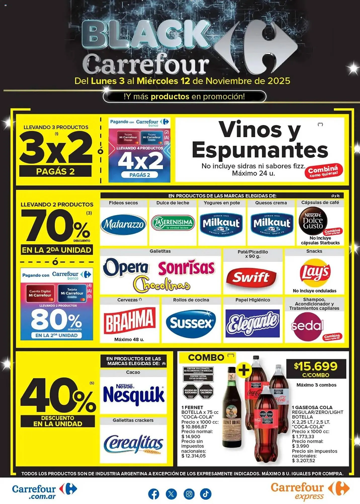 Ofertas de Catálogo Carrefour 5 de noviembre al 12 de noviembre 2025 - Página 1 del catálogo
