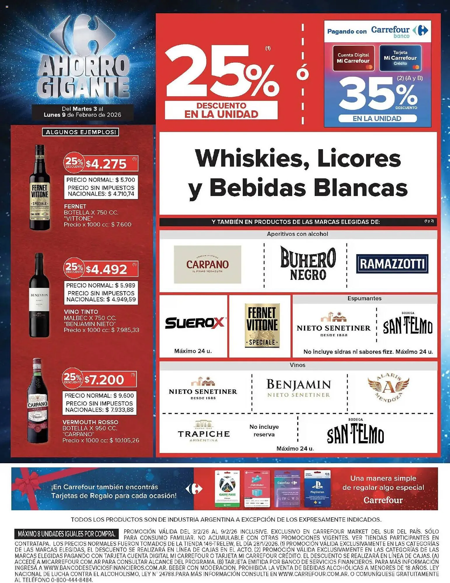 Ofertas de Folleto Carrefour Market 3 de febrero al 9 de febrero 2026 - Página 3 del catálogo