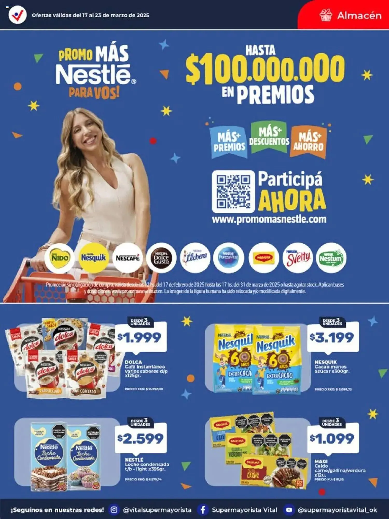 Ofertas de Catálogo Supermayorista Vital 17 de marzo al 23 de marzo 2025 - Página 21 del catálogo