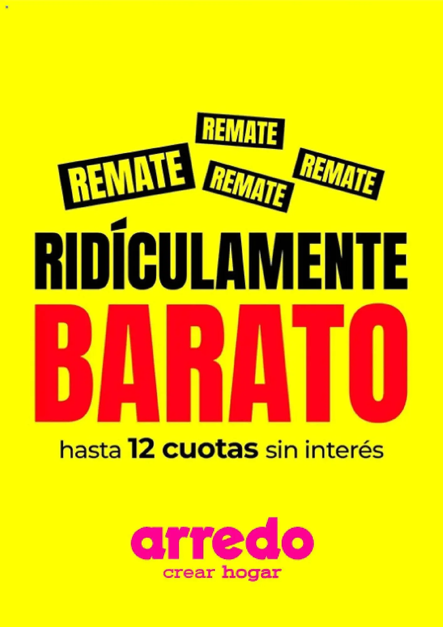Ofertas de Catálogo Arredo 11 de diciembre al 20 de enero 2026 - Página 1 del catálogo