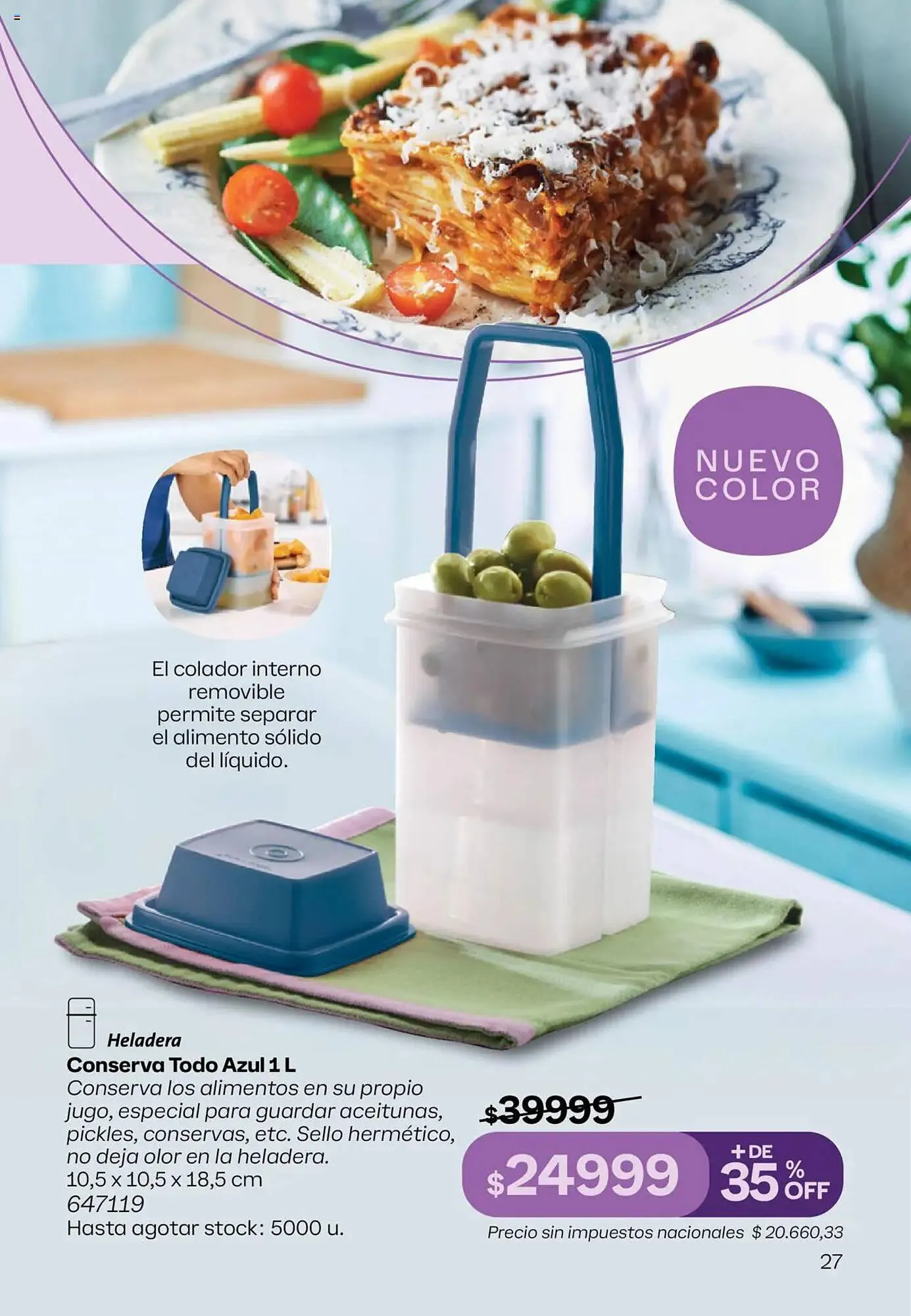 Ofertas de Catálogo Tupperware 16 de junio al 10 de julio 2025 - Página 28 del catálogo