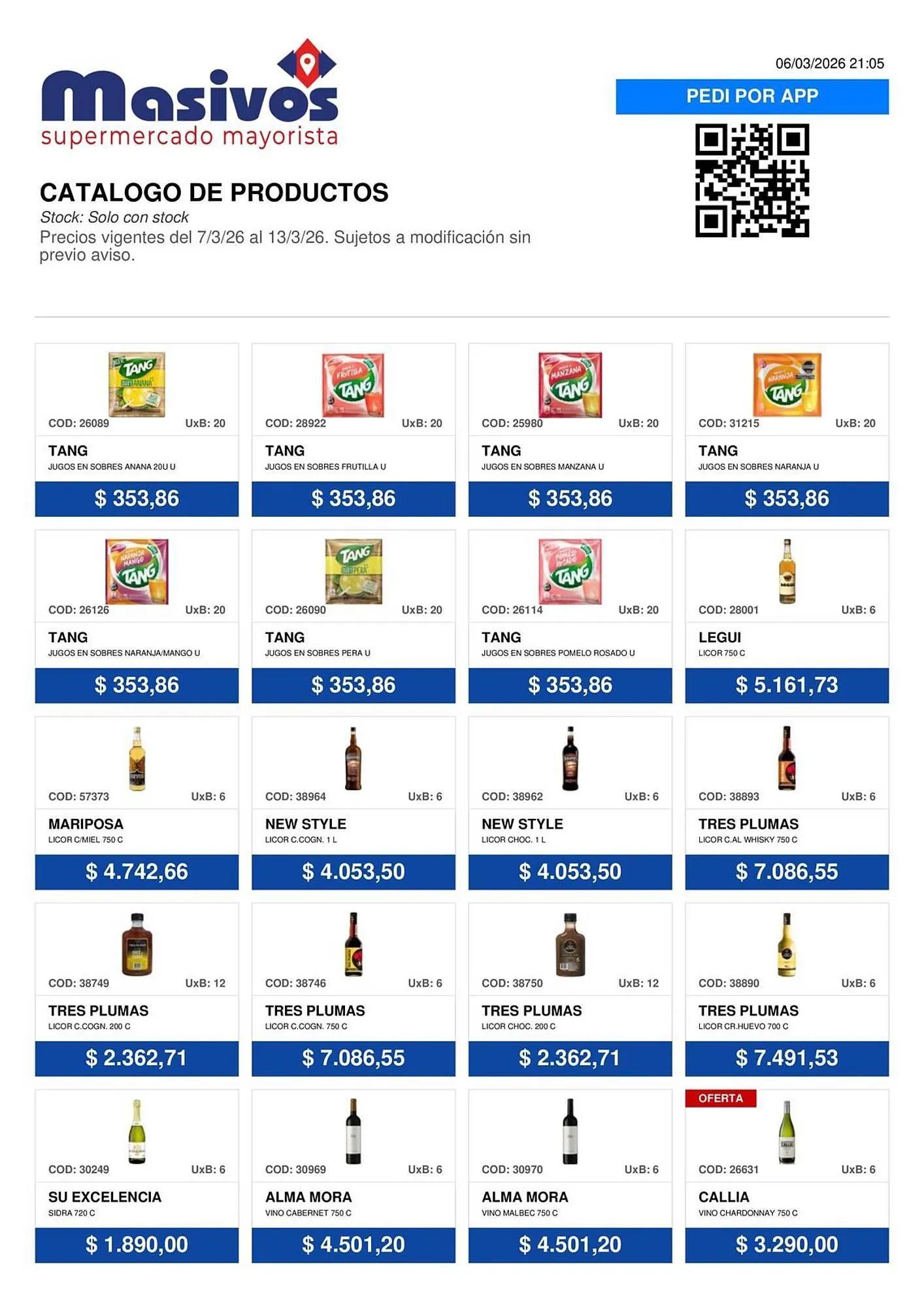 Ofertas de Catálogo Masivos 7 de marzo al 13 de marzo 2026 - Página 45 del catálogo