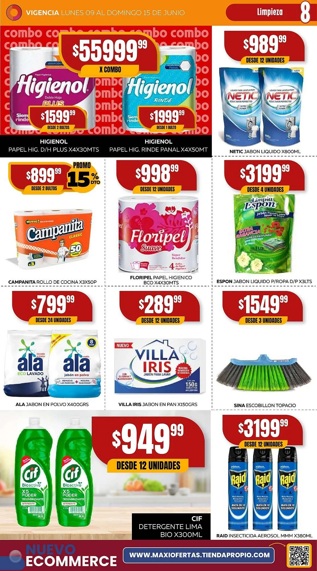 Ofertas de Catálogo Maxi Ofertas 9 de junio al 15 de junio 2025 - Página 8 del catálogo