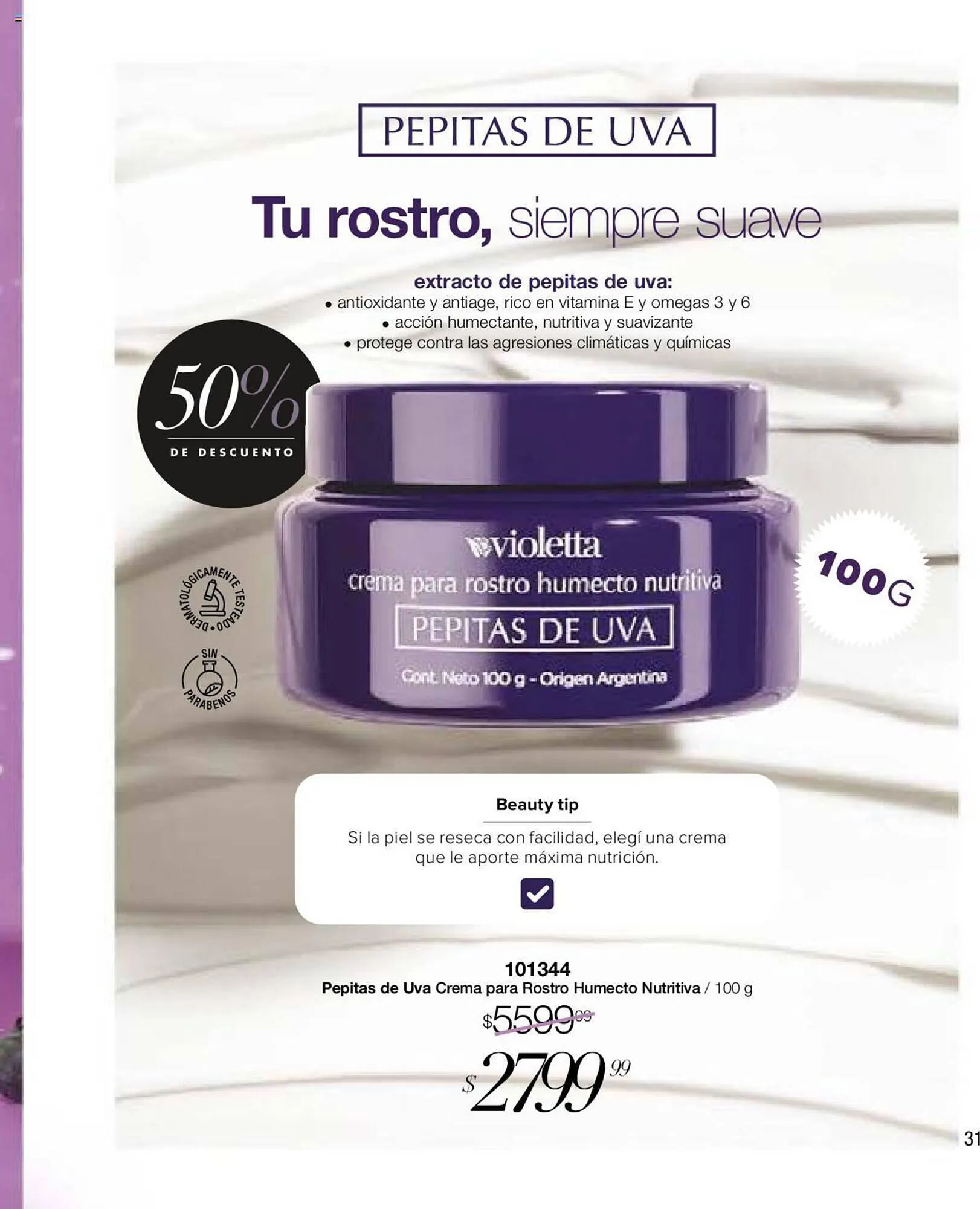 Ofertas de Catálogo Violetta Cosméticos 23 de noviembre al 6 de diciembre 2023 - Página 31 del catálogo