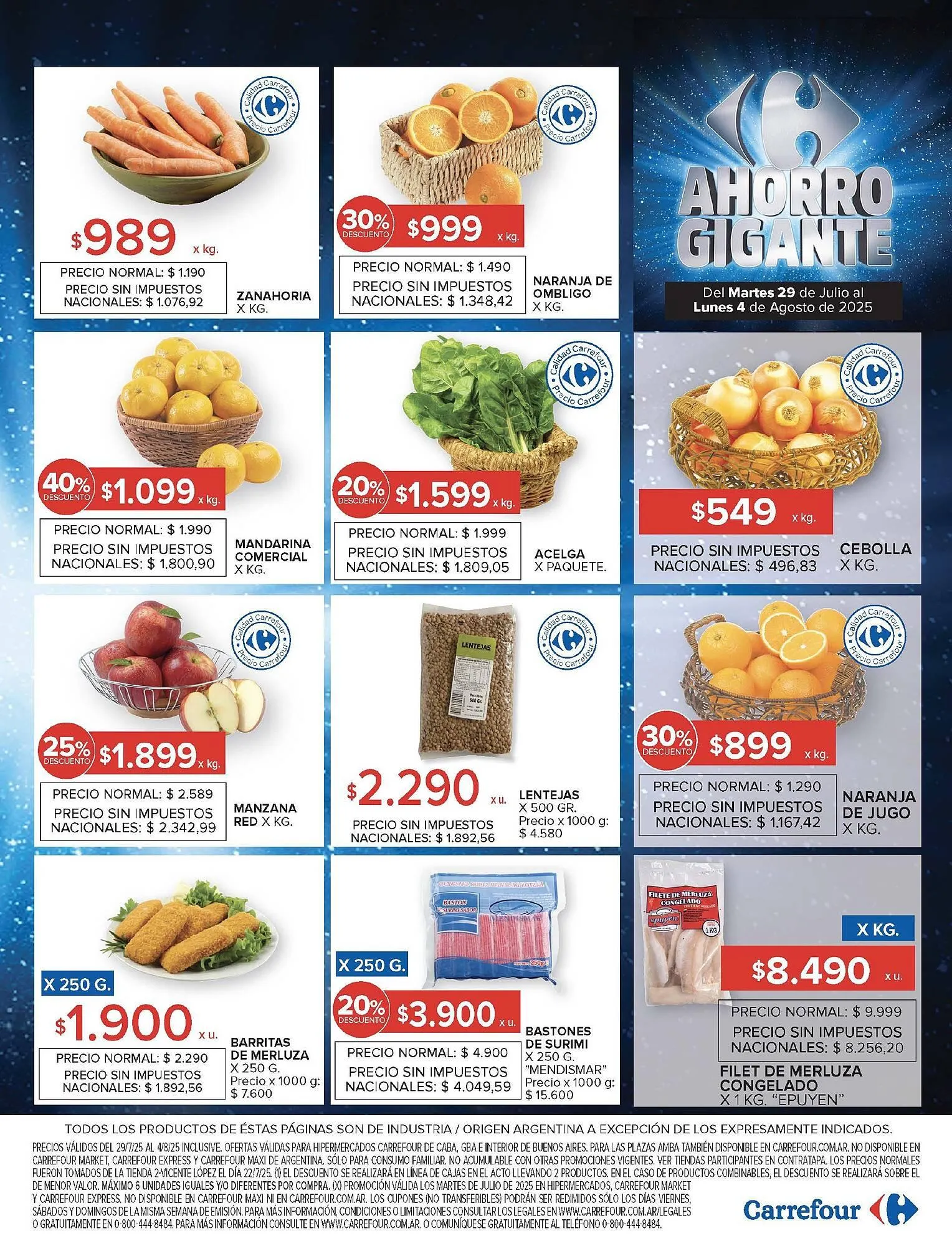 Ofertas de Catálogo Carrefour 29 de julio al 4 de agosto 2025 - Página 12 del catálogo
