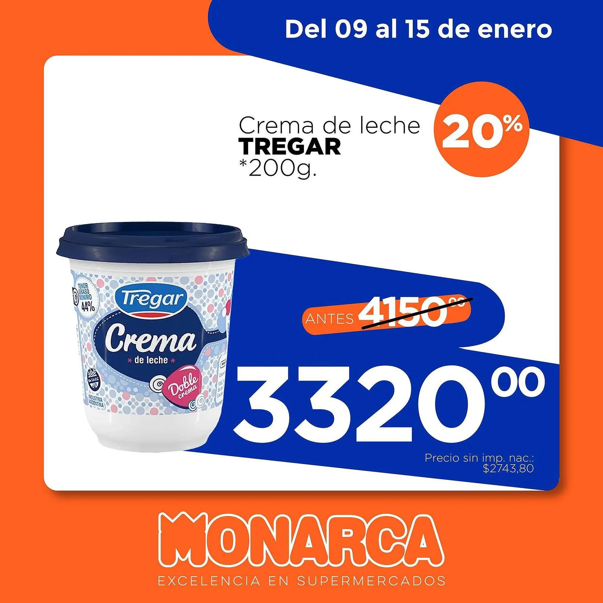 Ofertas de Catálogo Supermercados Monarca 9 de enero al 15 de enero 2026 - Página 2 del catálogo