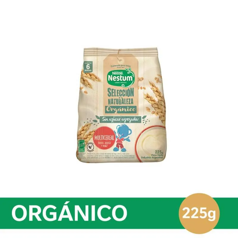 Alimento en polvo Orgánico Nestum x 225 g.