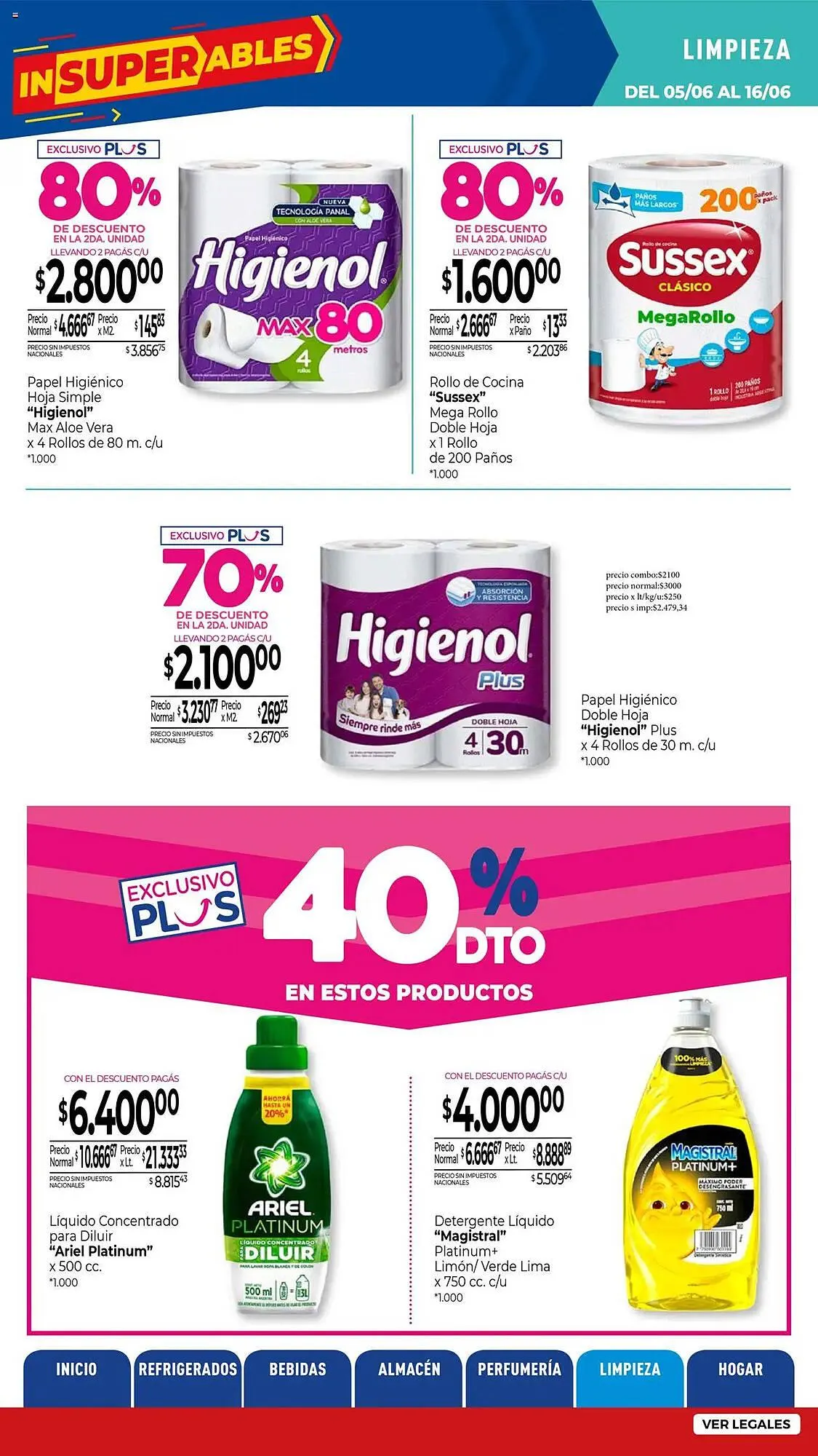 Ofertas de Catálogo La Anonima 5 de junio al 16 de junio 2025 - Página 33 del catálogo