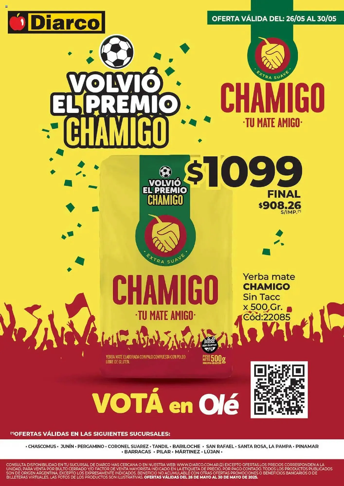 Ofertas de Catálogo Diarco 26 de mayo al 31 de mayo 2025 - Página 1 del catálogo