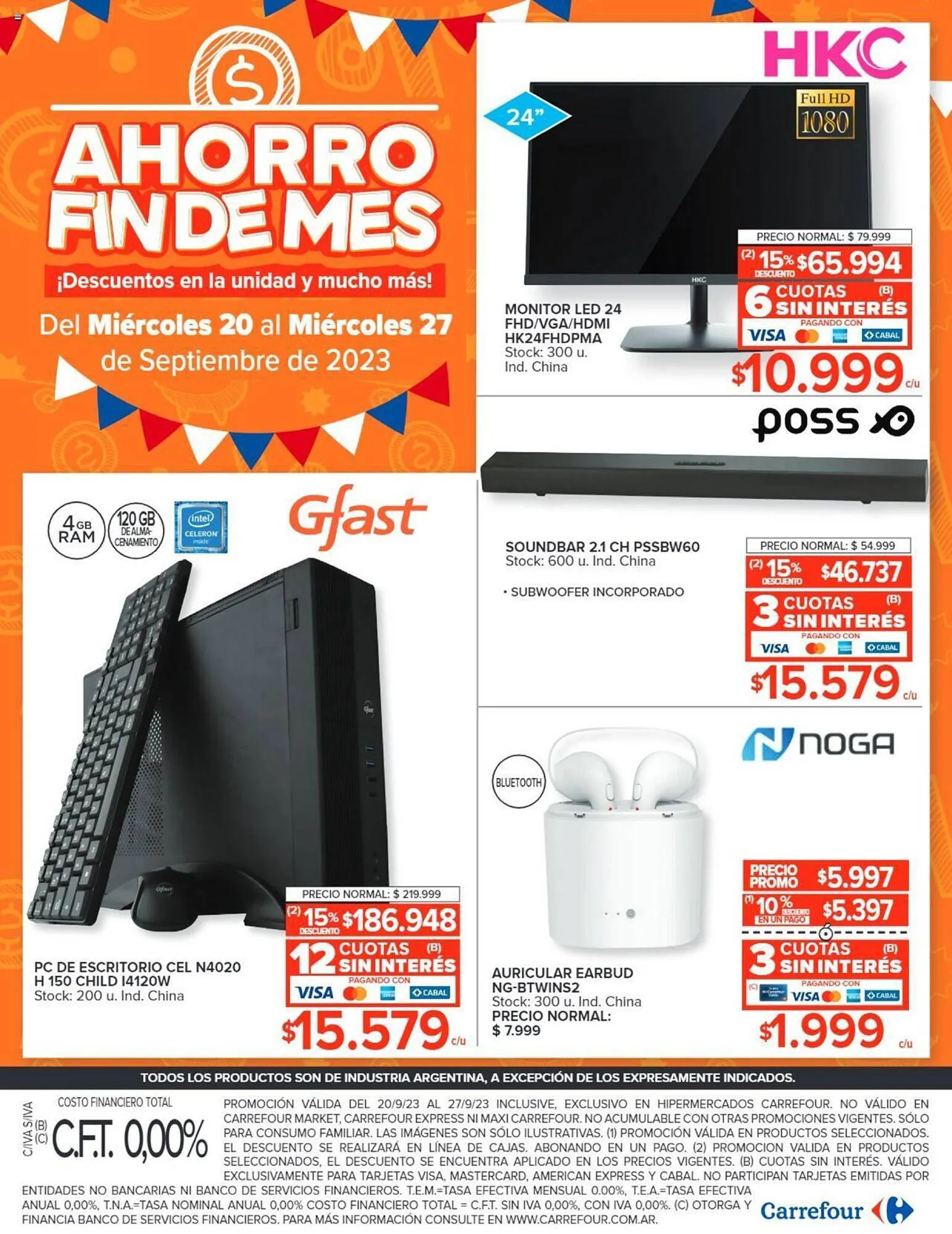 Ofertas de Catálogo Carrefour 20 de septiembre al 27 de septiembre 2023 - Página 21 del catálogo