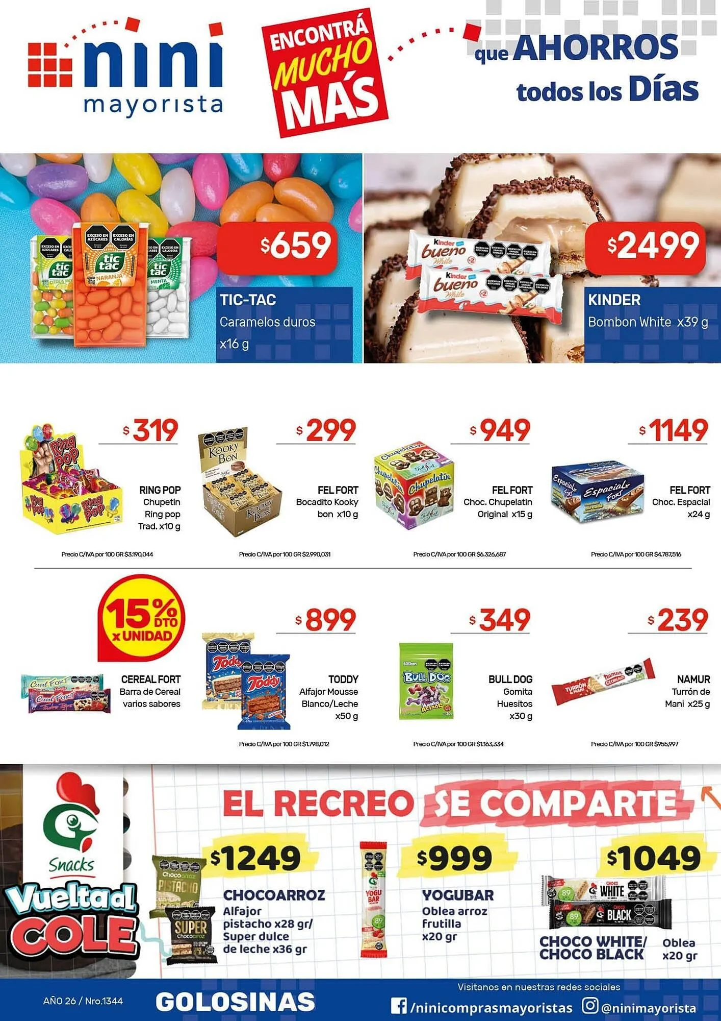 Ofertas de Catálogo Nini Mayorista 26 de enero al 1 de febrero 2026 - Página 26 del catálogo