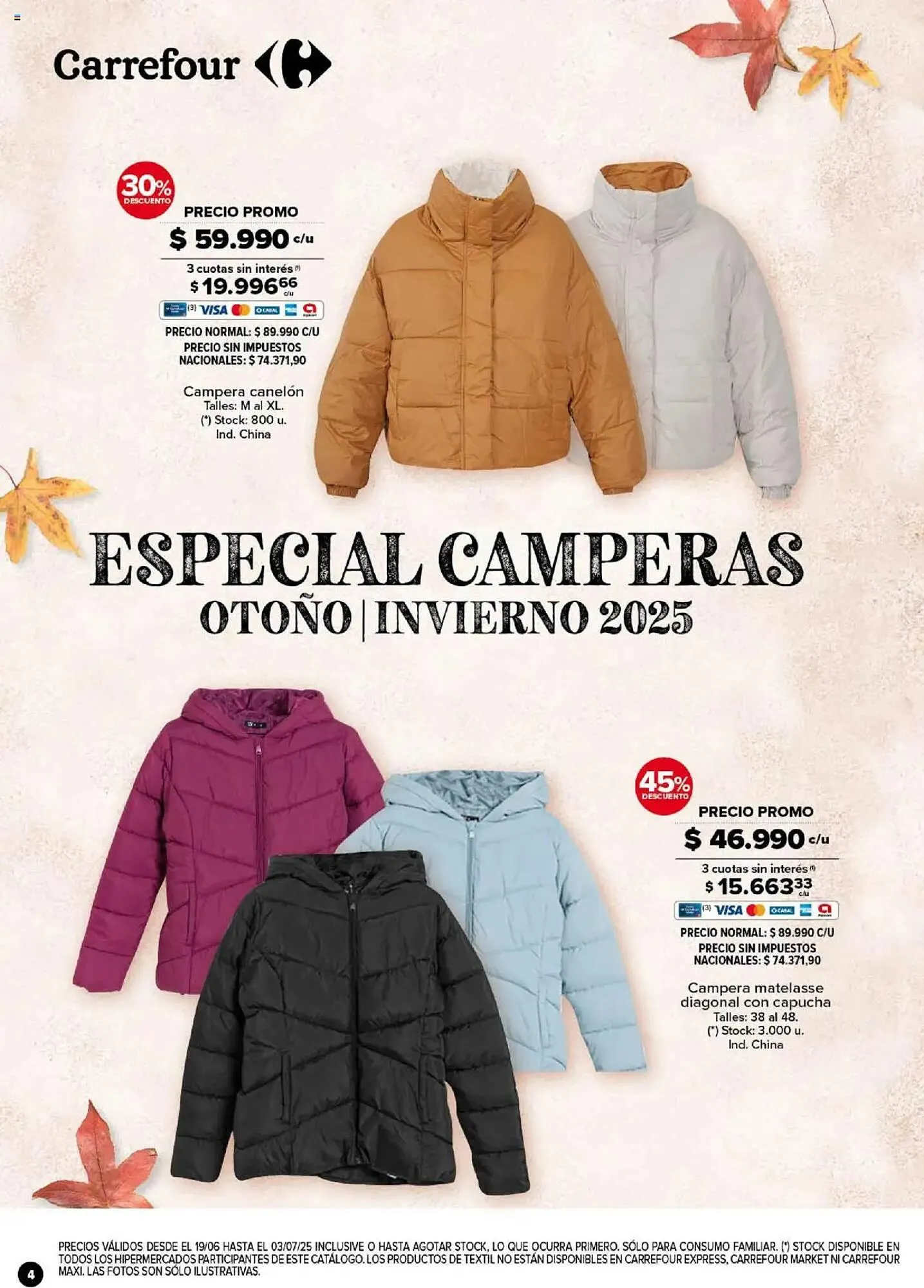 Ofertas de Catálogo Carrefour 19 de junio al 4 de julio 2025 - Página 4 del catálogo