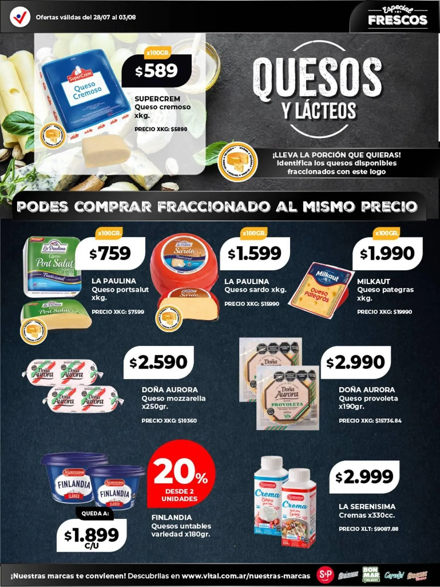 Ofertas de Catálogo Supermayorista Vital 28 de julio al 3 de agosto 2025 - Página 4 del catálogo