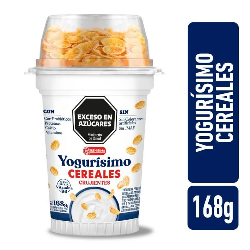 Yogur con cereales Yogurisimo 168g.