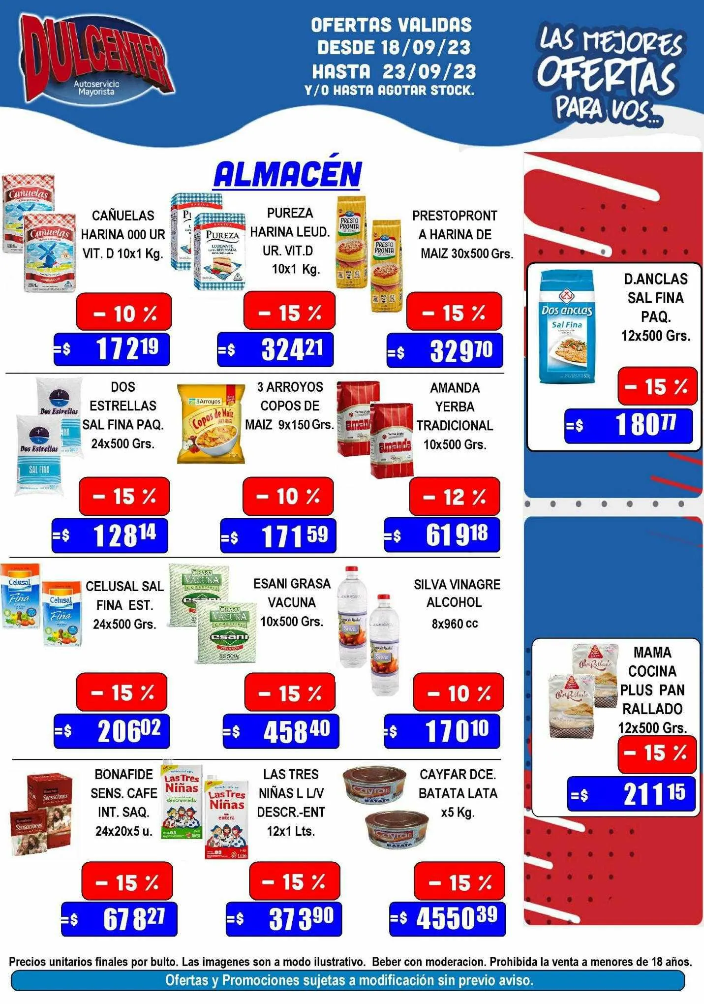 Ofertas de Catálogo Dulcenter 18 de septiembre al 23 de septiembre 2023 - Página 3 del catálogo