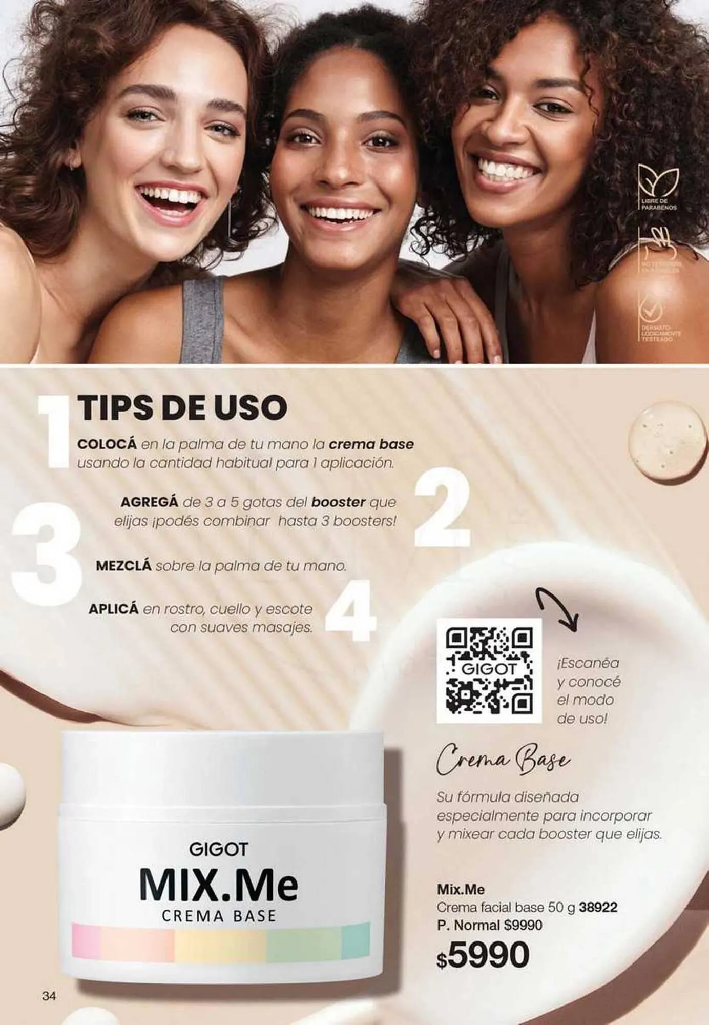 Ofertas de Catálogo Gigot 30 de abril al 31 de mayo 2025 - Página 34 del catálogo