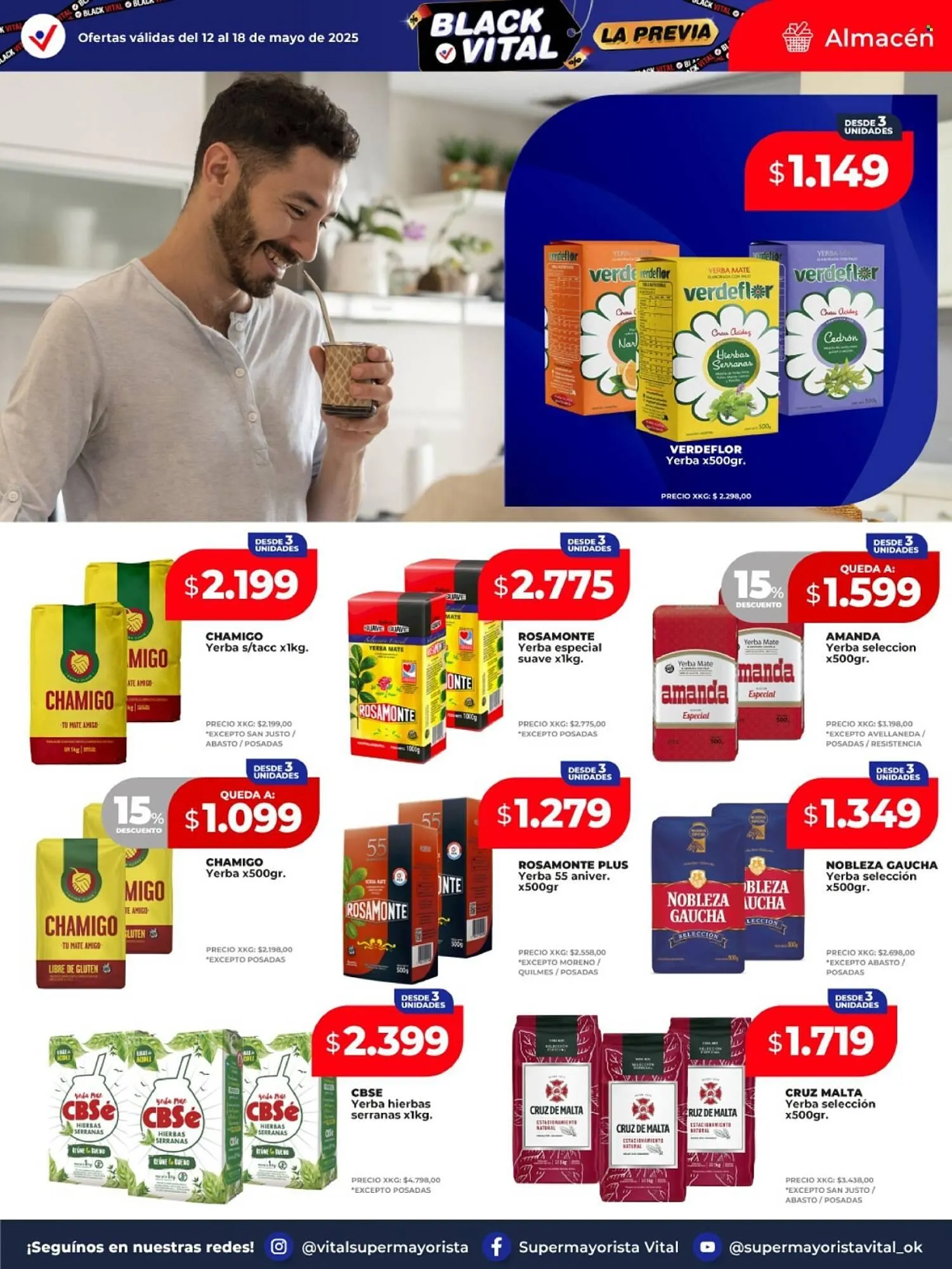 Ofertas de Catálogo Supermayorista Vital 12 de mayo al 18 de mayo 2025 - Página 28 del catálogo