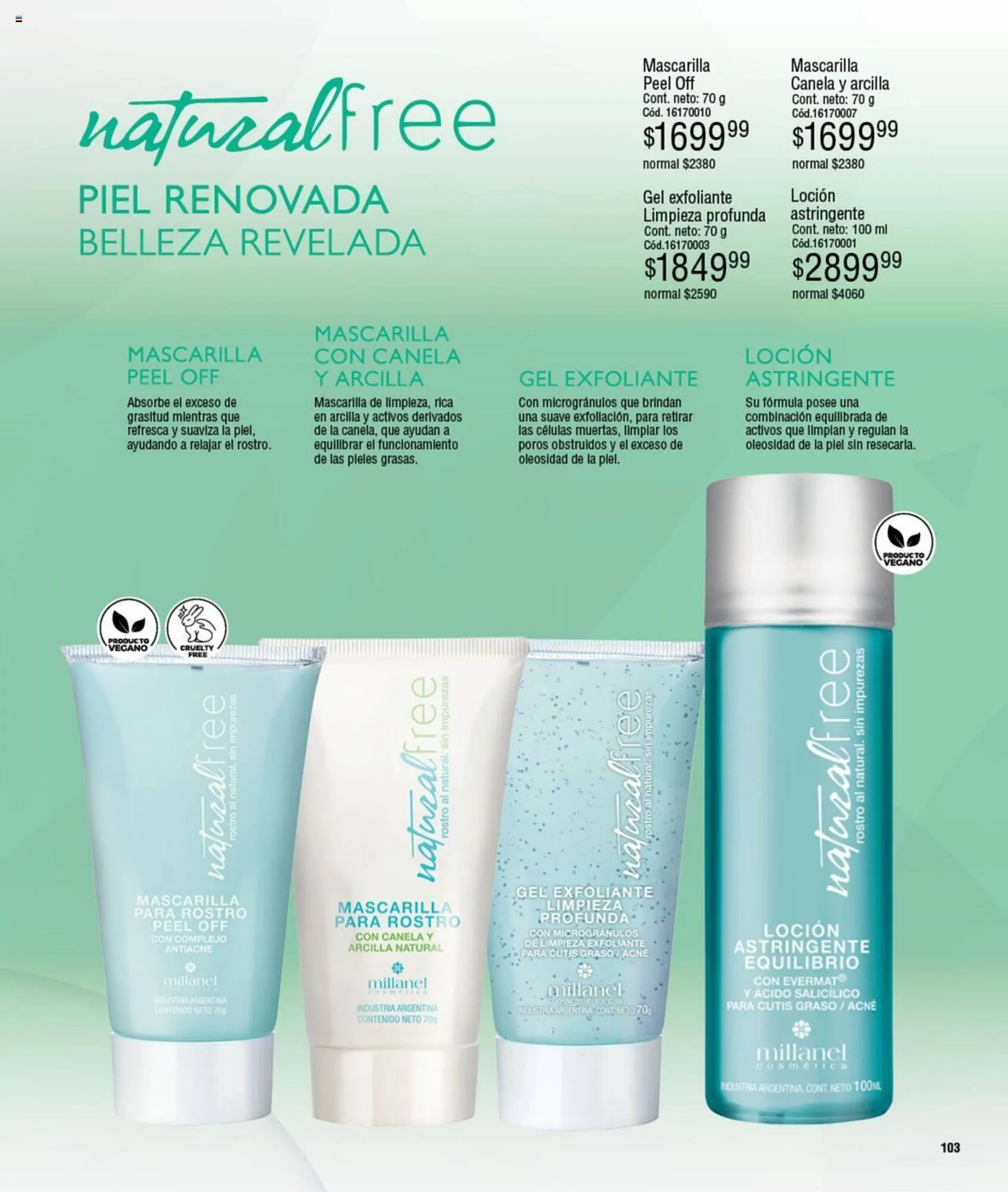 Ofertas de Catálogo Millanel Cosmética 13 de noviembre al 10 de diciembre 2023 - Página 103 del catálogo