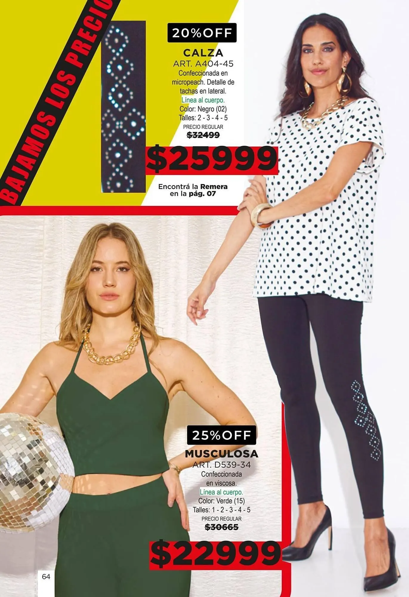 Ofertas de Catálogo Juana Bonita 9 de abril al 22 de abril 2025 - Página 64 del catálogo