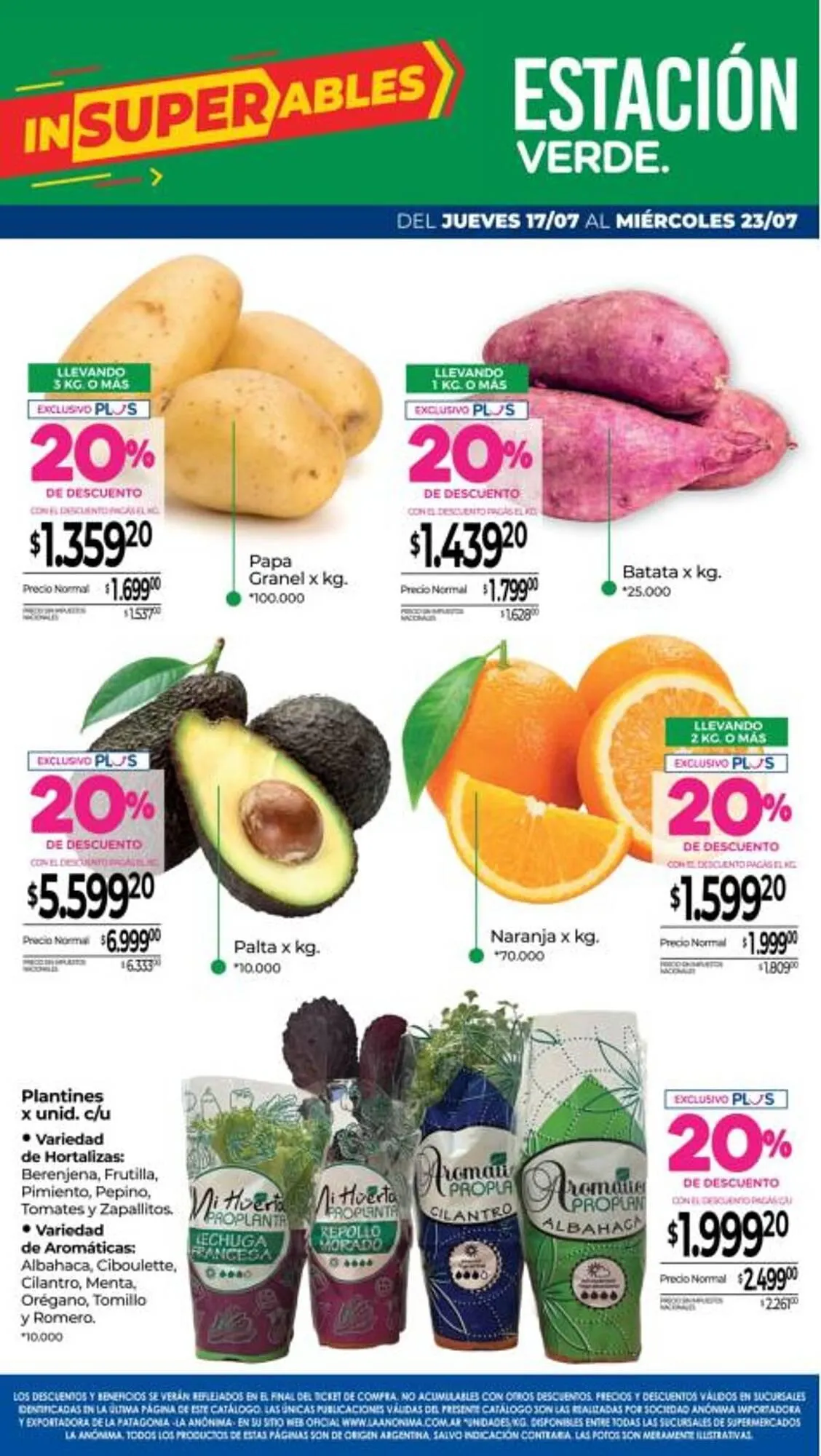 Ofertas de Catálogo La Anonima 17 de julio al 23 de julio 2025 - Página 5 del catálogo