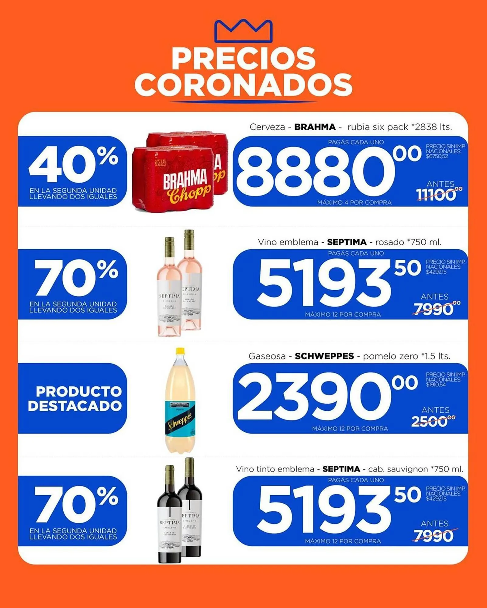 Ofertas de Catálogo Supermercados Monarca 22 de abril al 26 de abril 2025 - Página 7 del catálogo