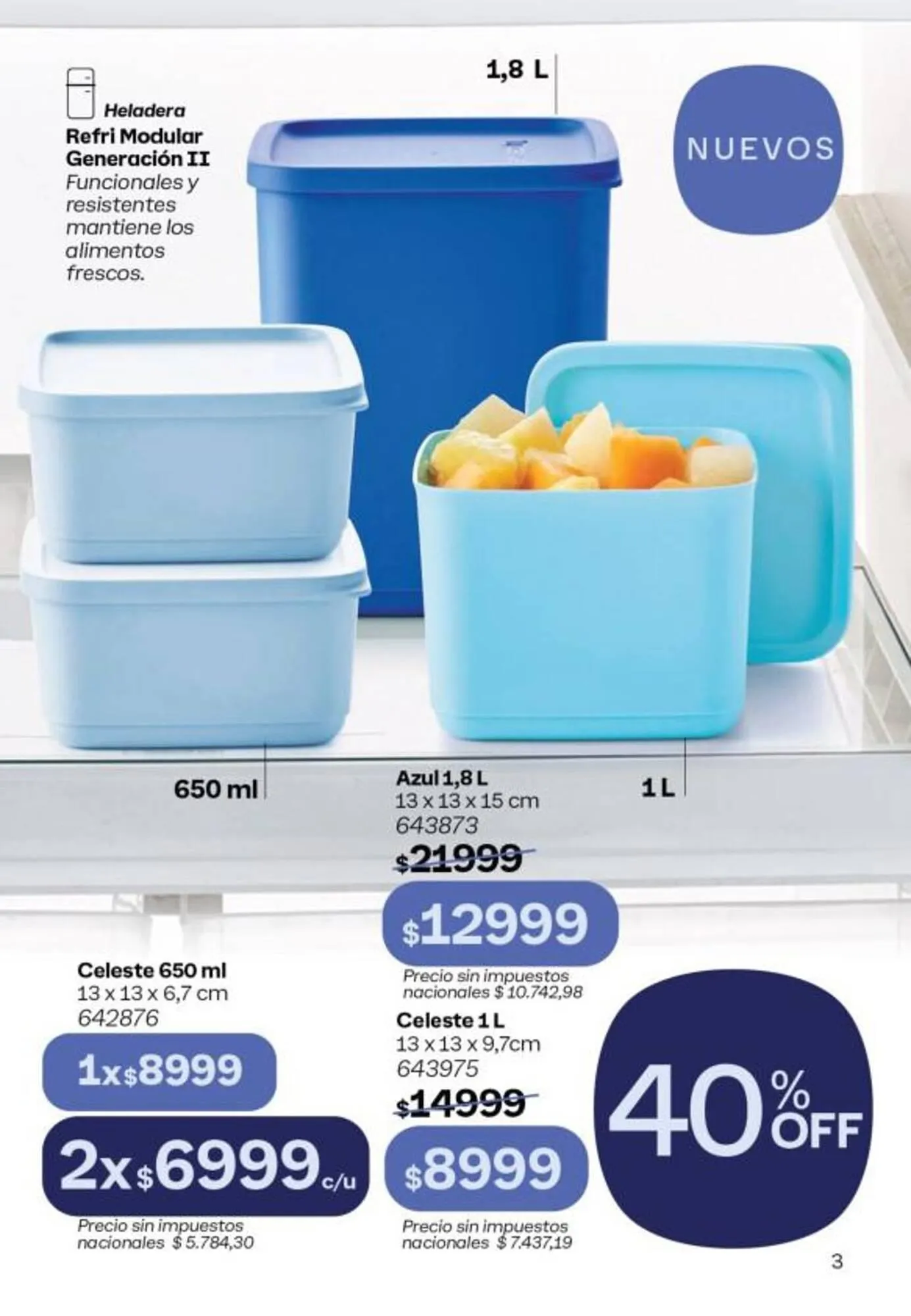 Ofertas de Catálogo Tupperware 10 de mayo al 31 de mayo 2025 - Página 4 del catálogo