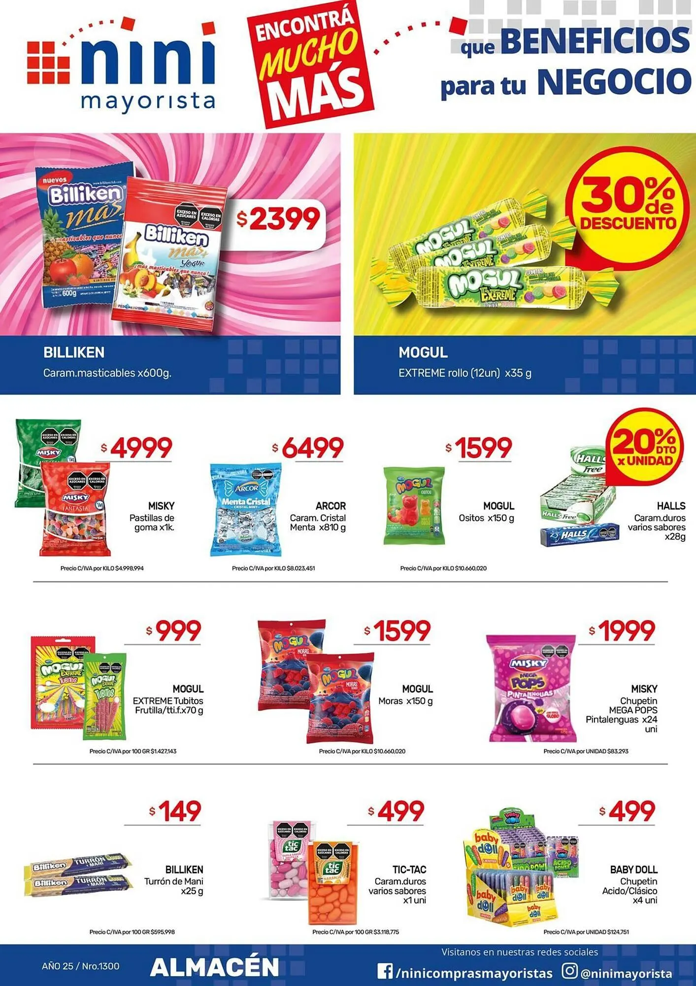 Ofertas de Catálogo Nini Mayorista 24 de marzo al 30 de marzo 2025 - Página 22 del catálogo