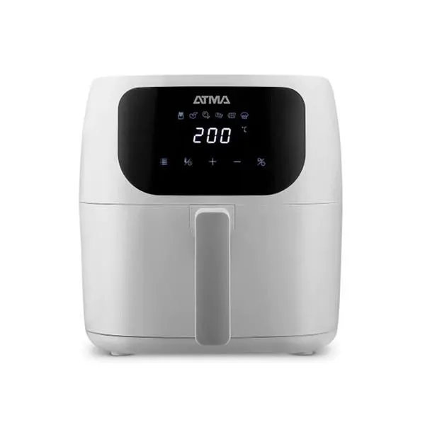Freidora Atma FR60ARWP Sin Aceite 6.5 Litros 1300W Digital Blanca