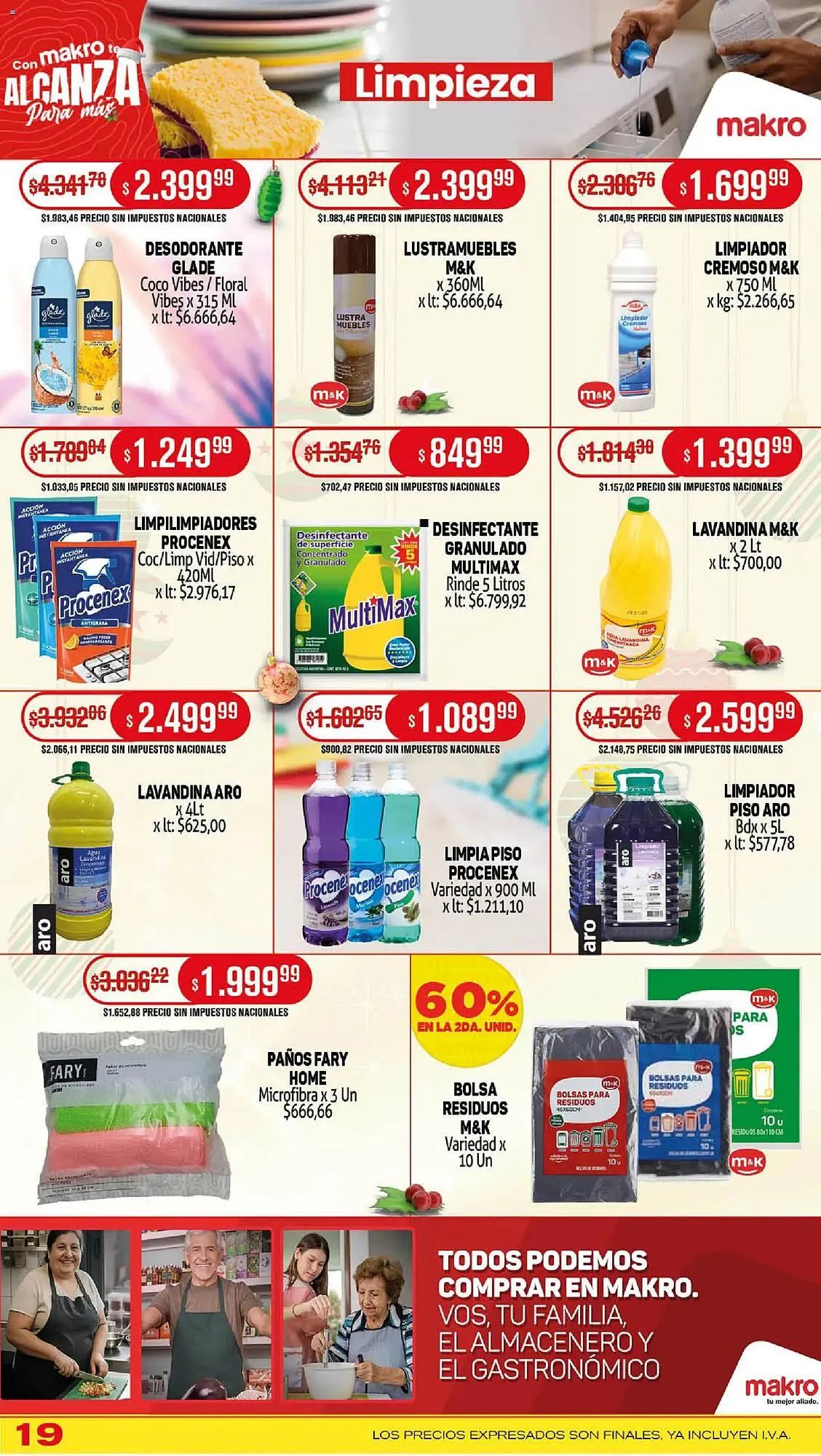 Ofertas de Catálogo Makro 18 de diciembre al 24 de diciembre 2025 - Página 19 del catálogo