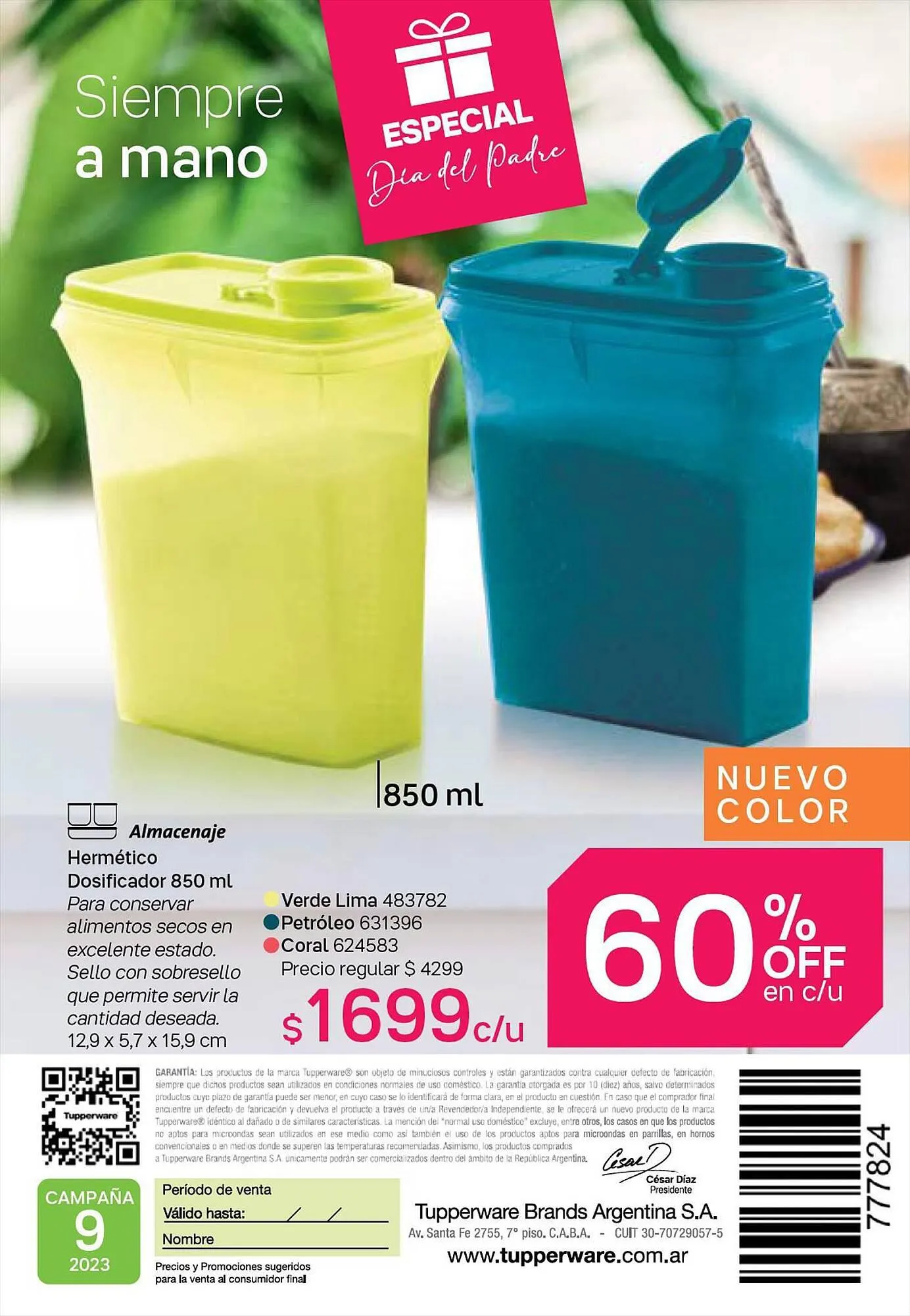 Ofertas de Catálogo Tupperware 4 de julio al 15 de agosto 2023 - Página 149 del catálogo