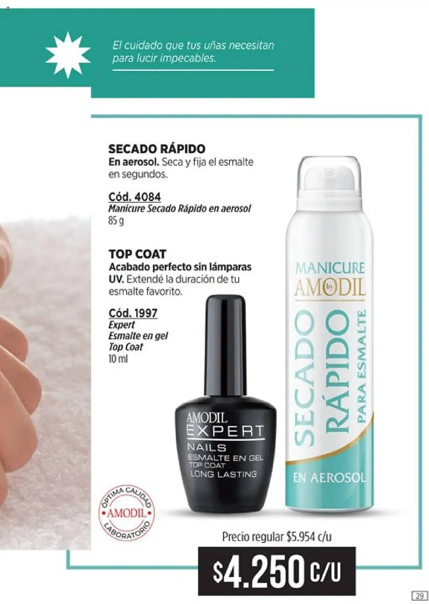 Ofertas de Catálogo Amodil 24 de marzo al 6 de abril 2025 - Página 29 del catálogo